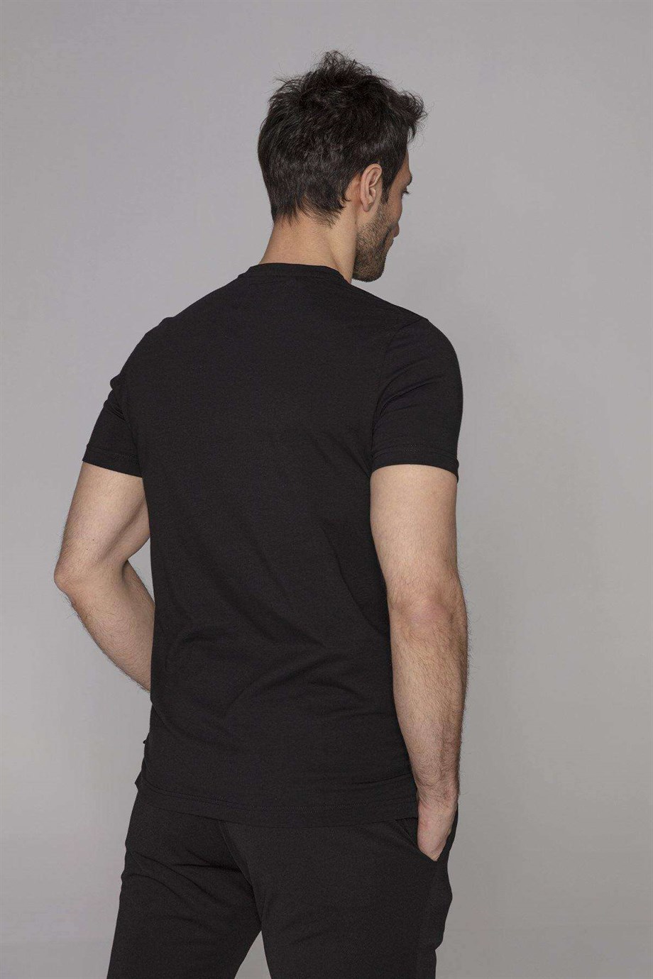 Baglioni Siyah Basic Tişört