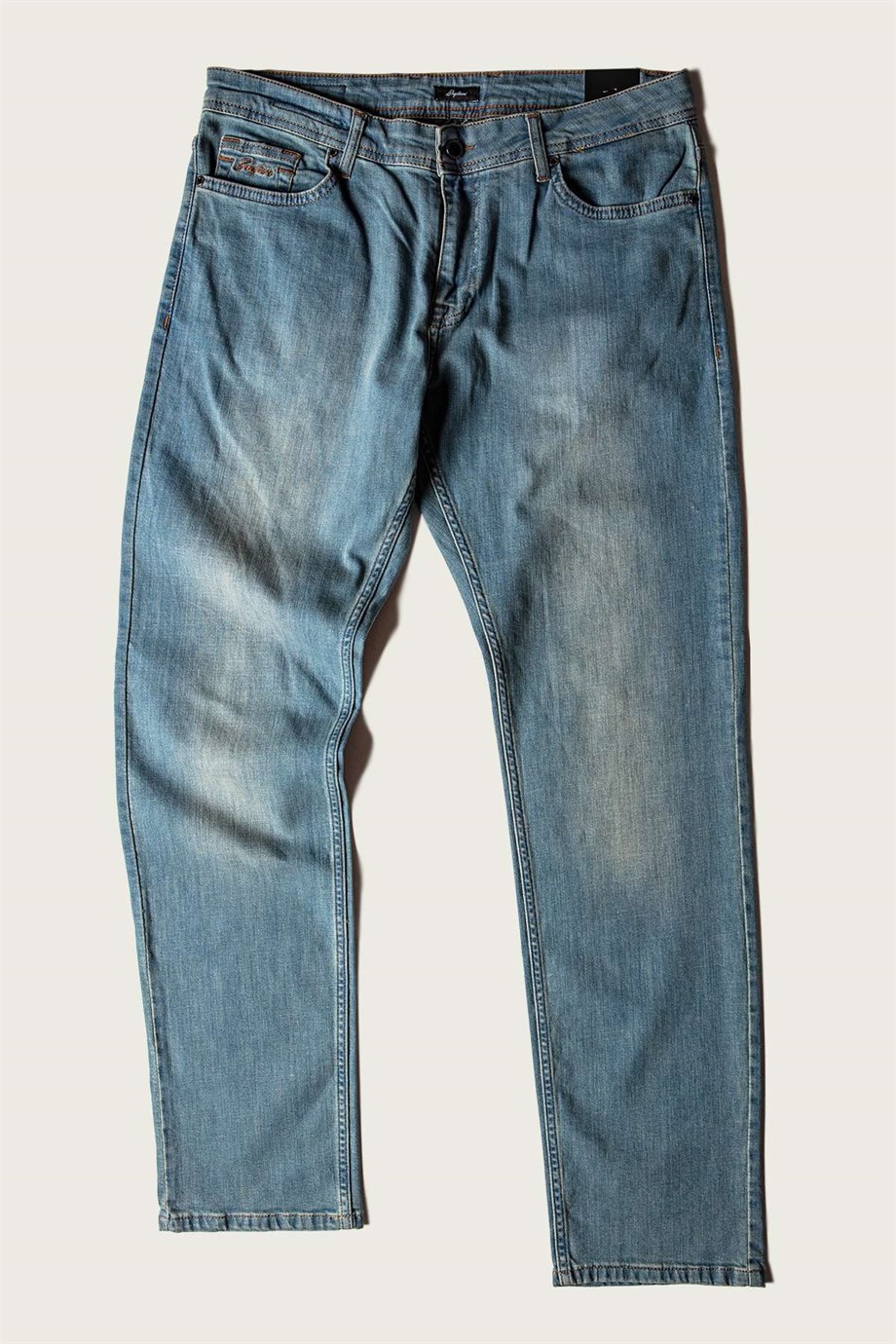 Baglioni Taşlama Mavi Jean Pantolon