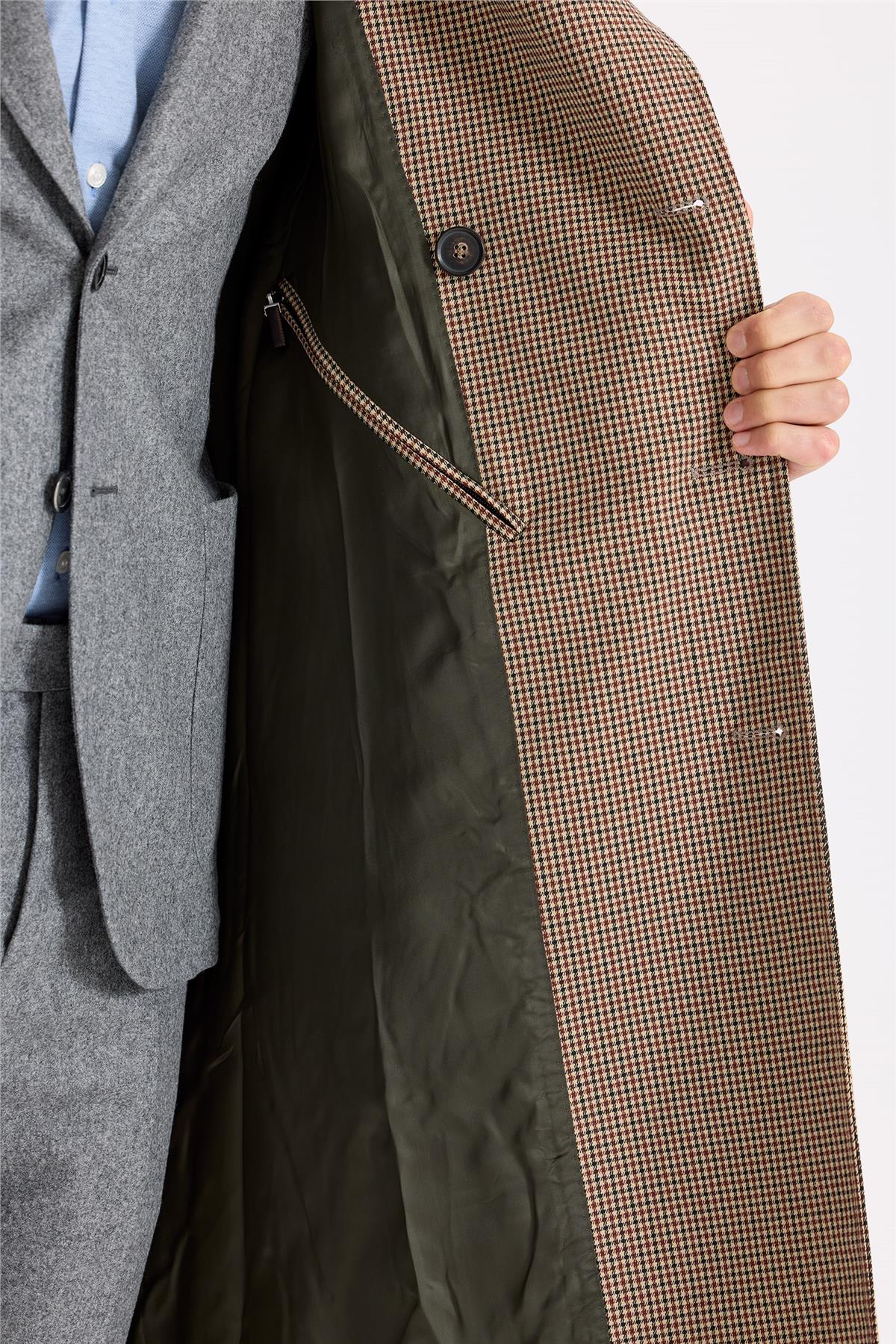 Bej Kruvaze Pardösü