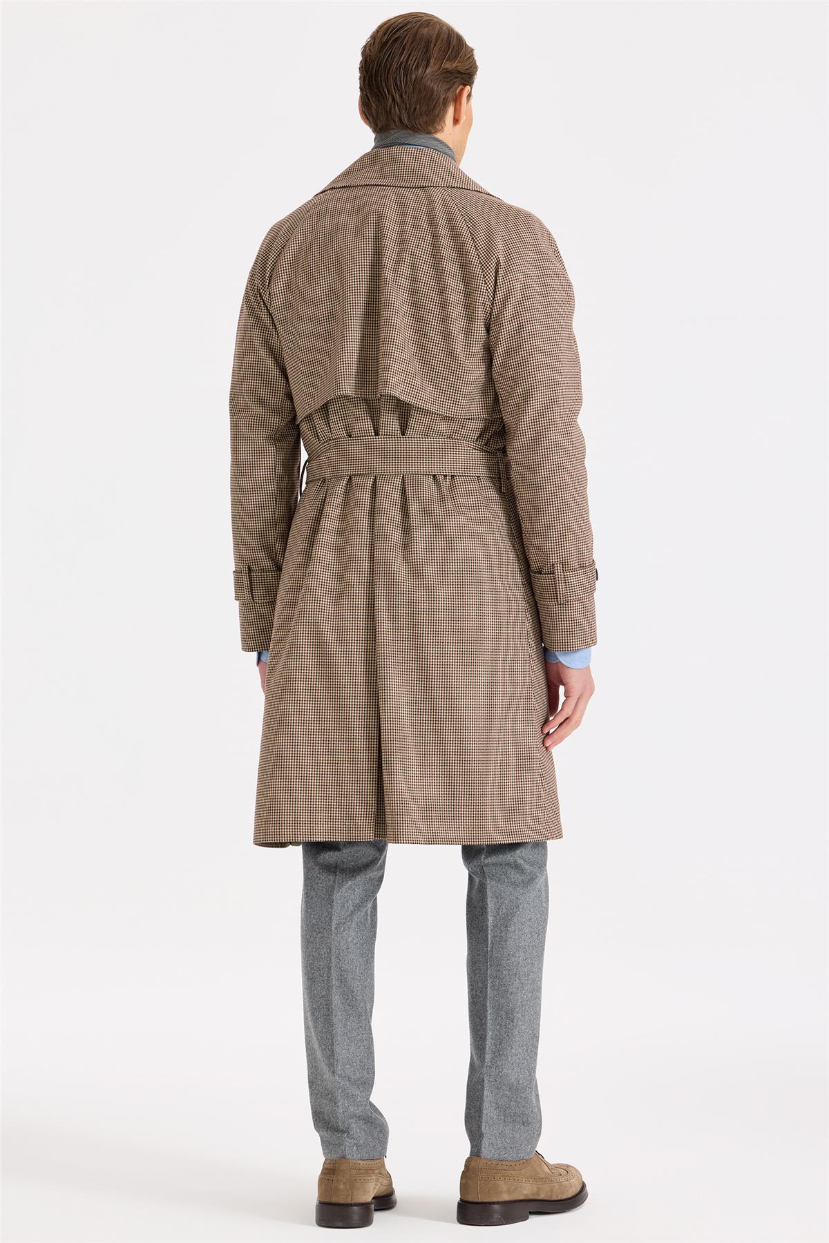 Bej Kruvaze Pardösü