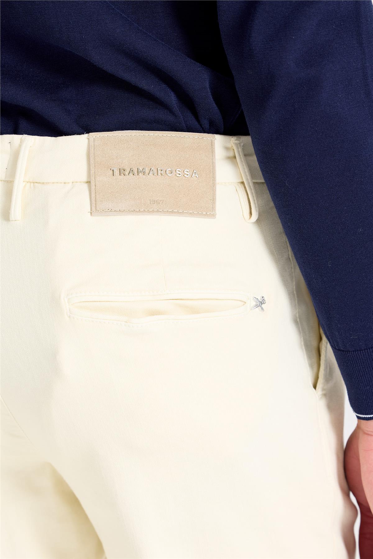 Bej Pamuk Chino Pantolon