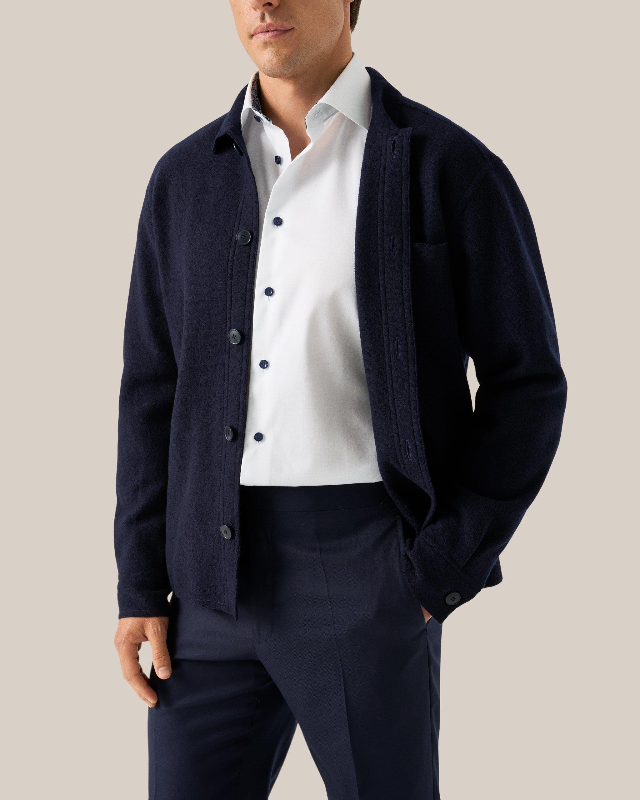 Beyaz Çiçek Desenli Pamuk Gömlek