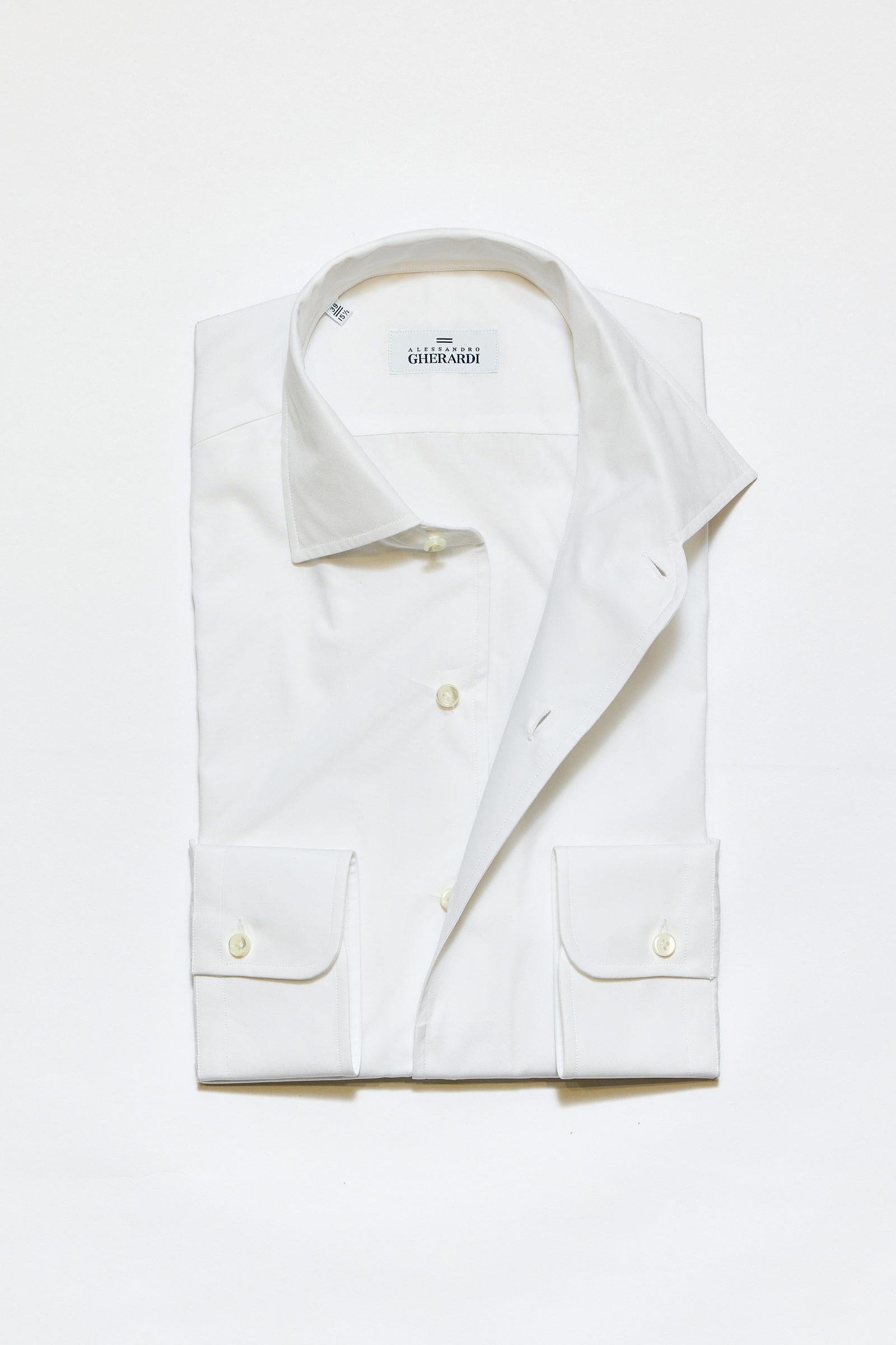 Beyaz One-Piece Pamuk Gömlek