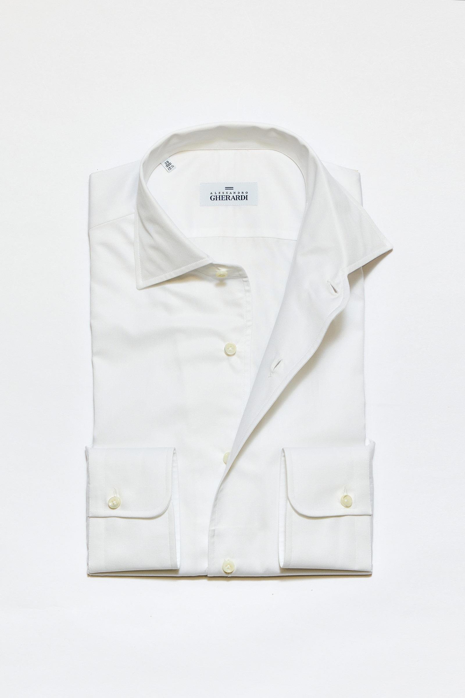 Beyaz One-Piece Pamuk Gömlek