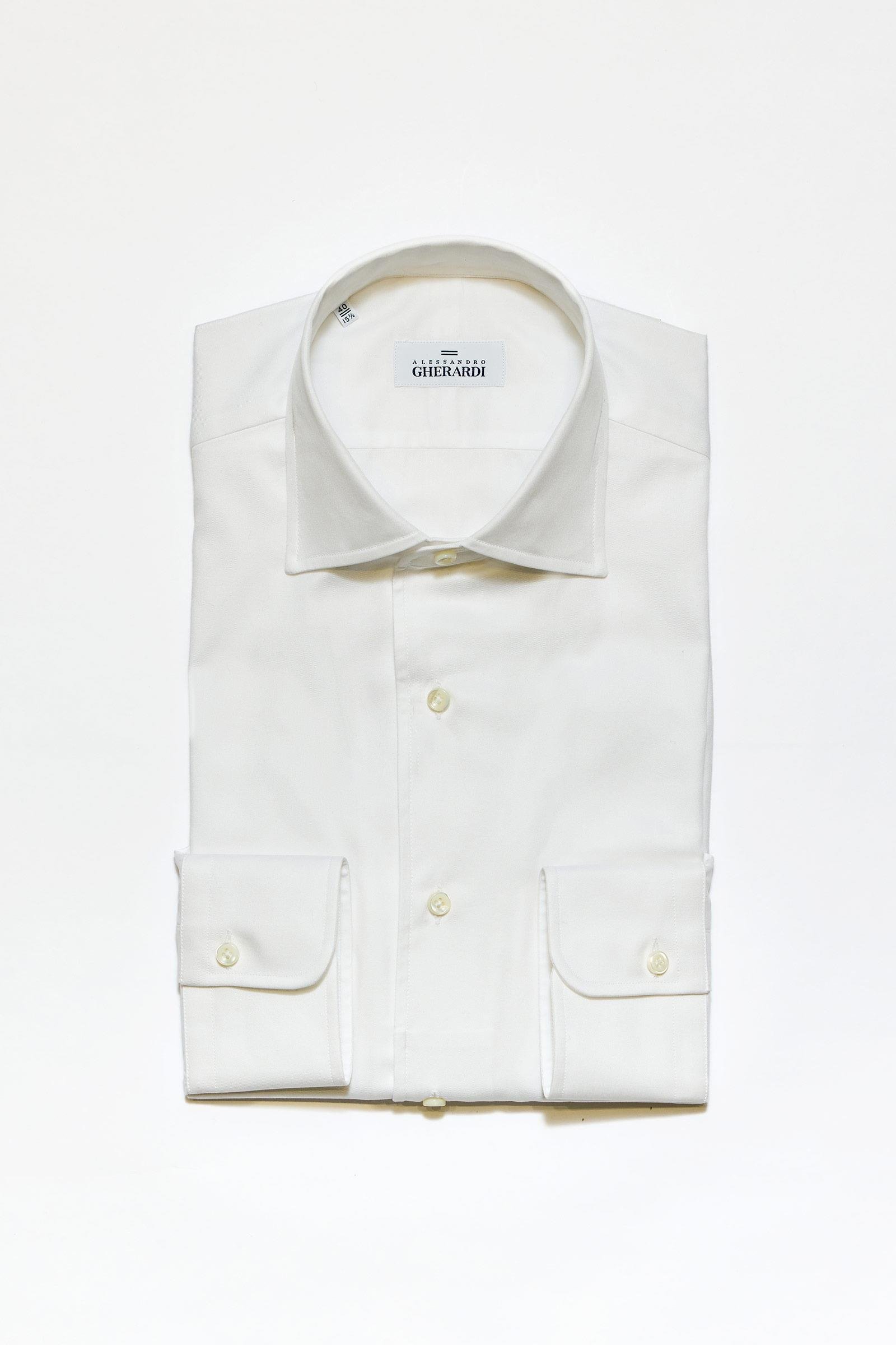 Beyaz One-Piece Pamuk Gömlek