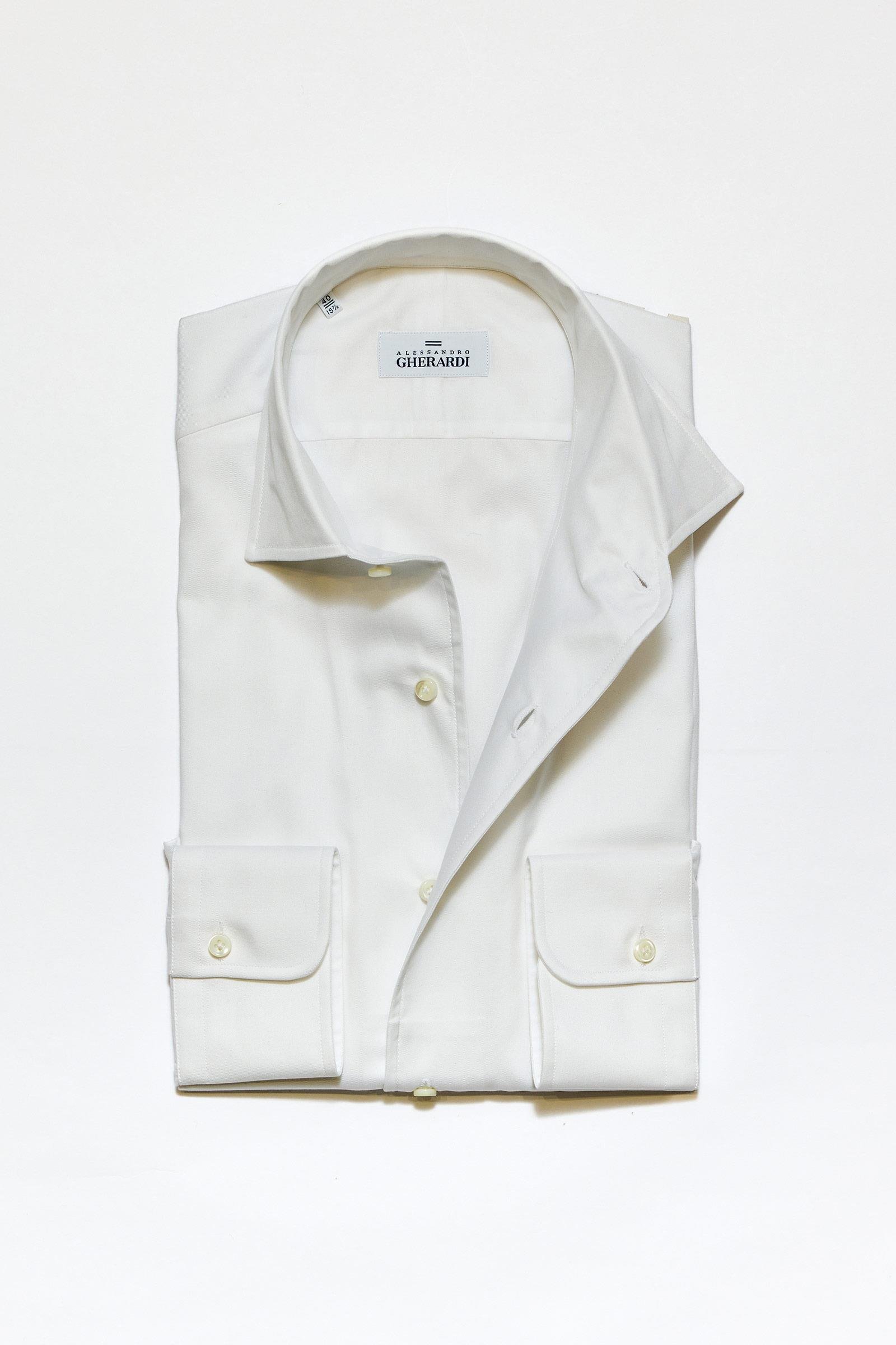 Beyaz One-Piece Pamuk Gömlek