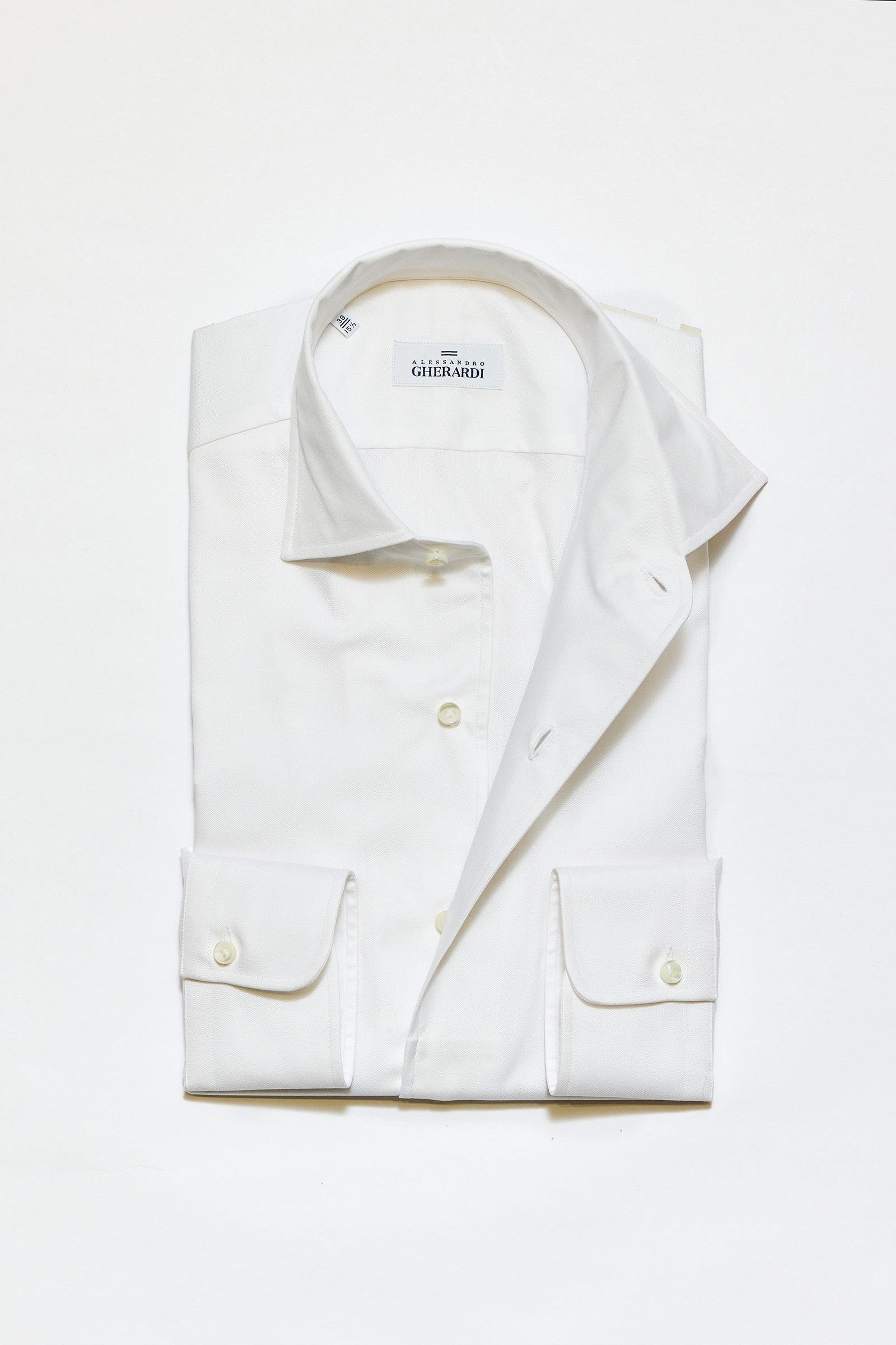 Beyaz One-Piece Pamuk Gömlek