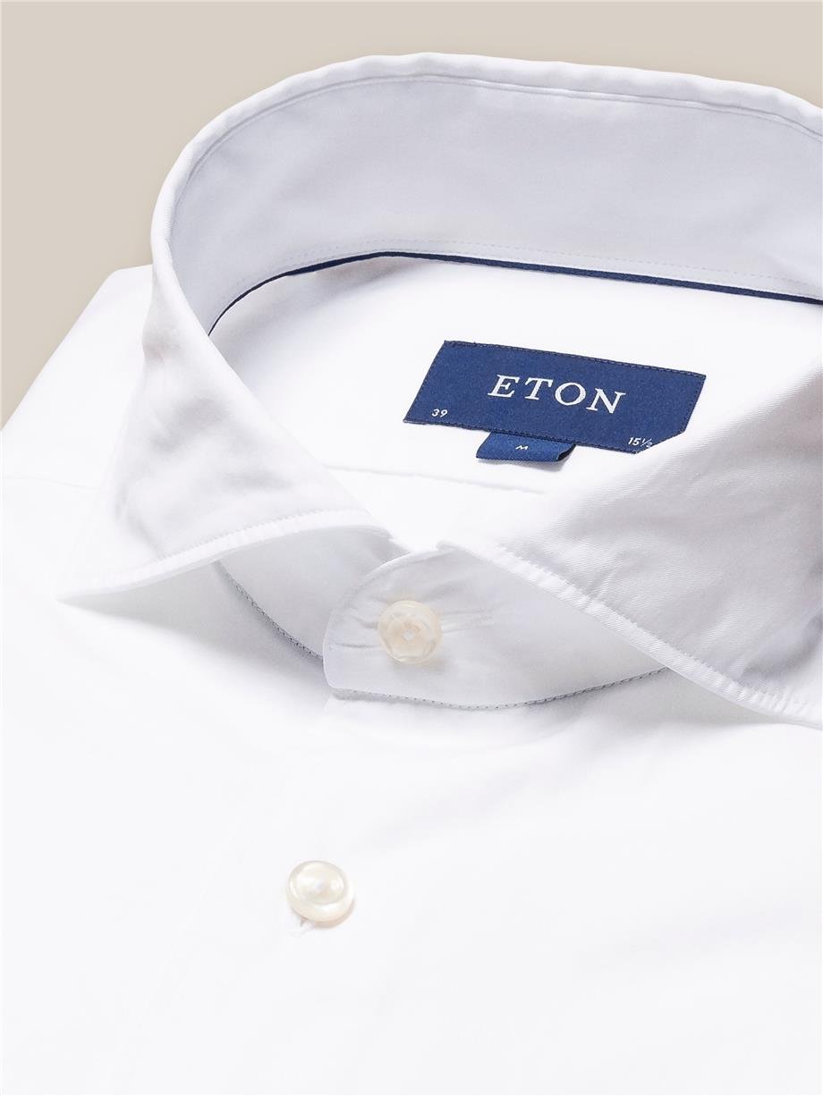 Beyaz Pamuk & Tensel Kumaş Gömlek