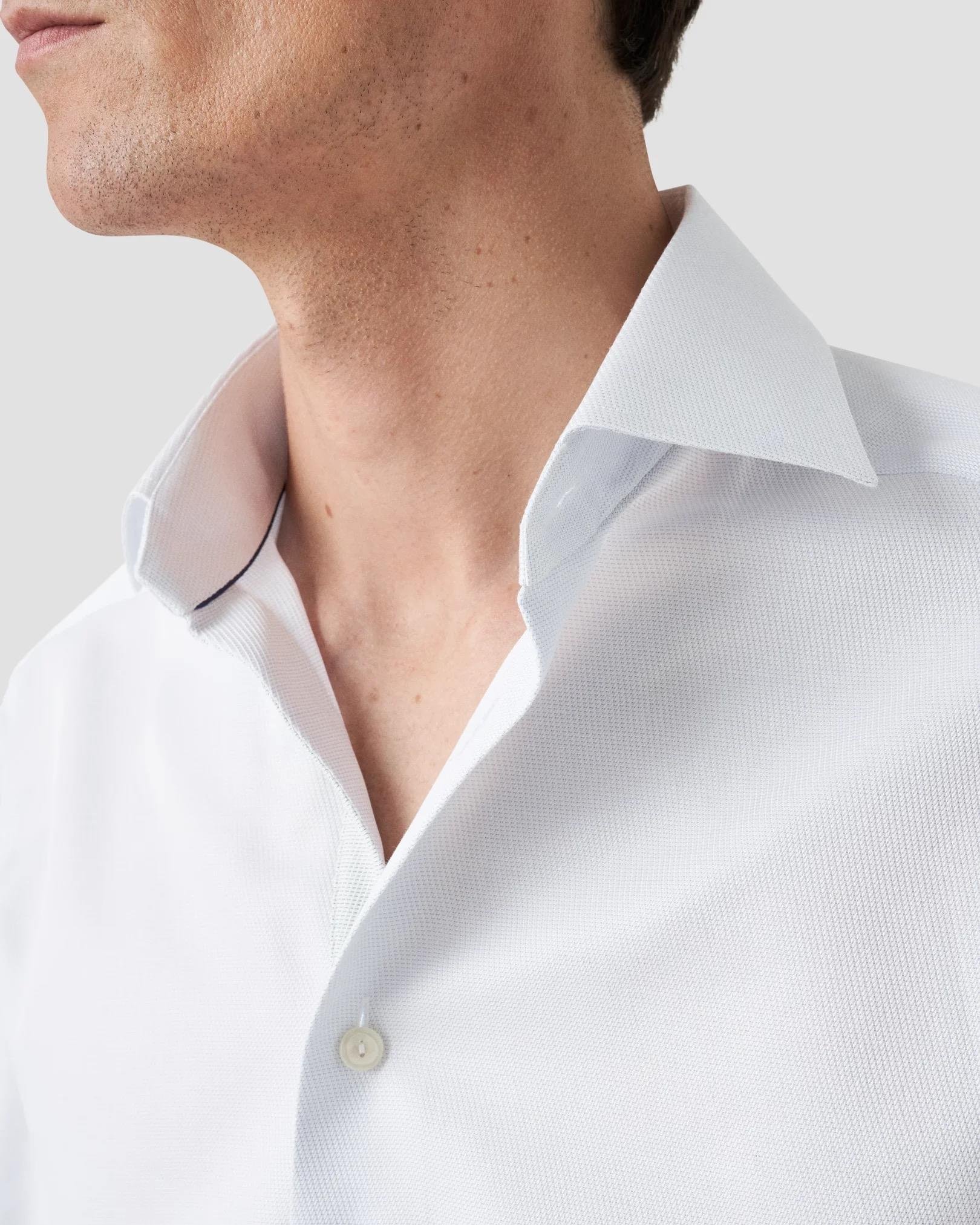 Beyaz Signature Twill Pamuk Gömlek