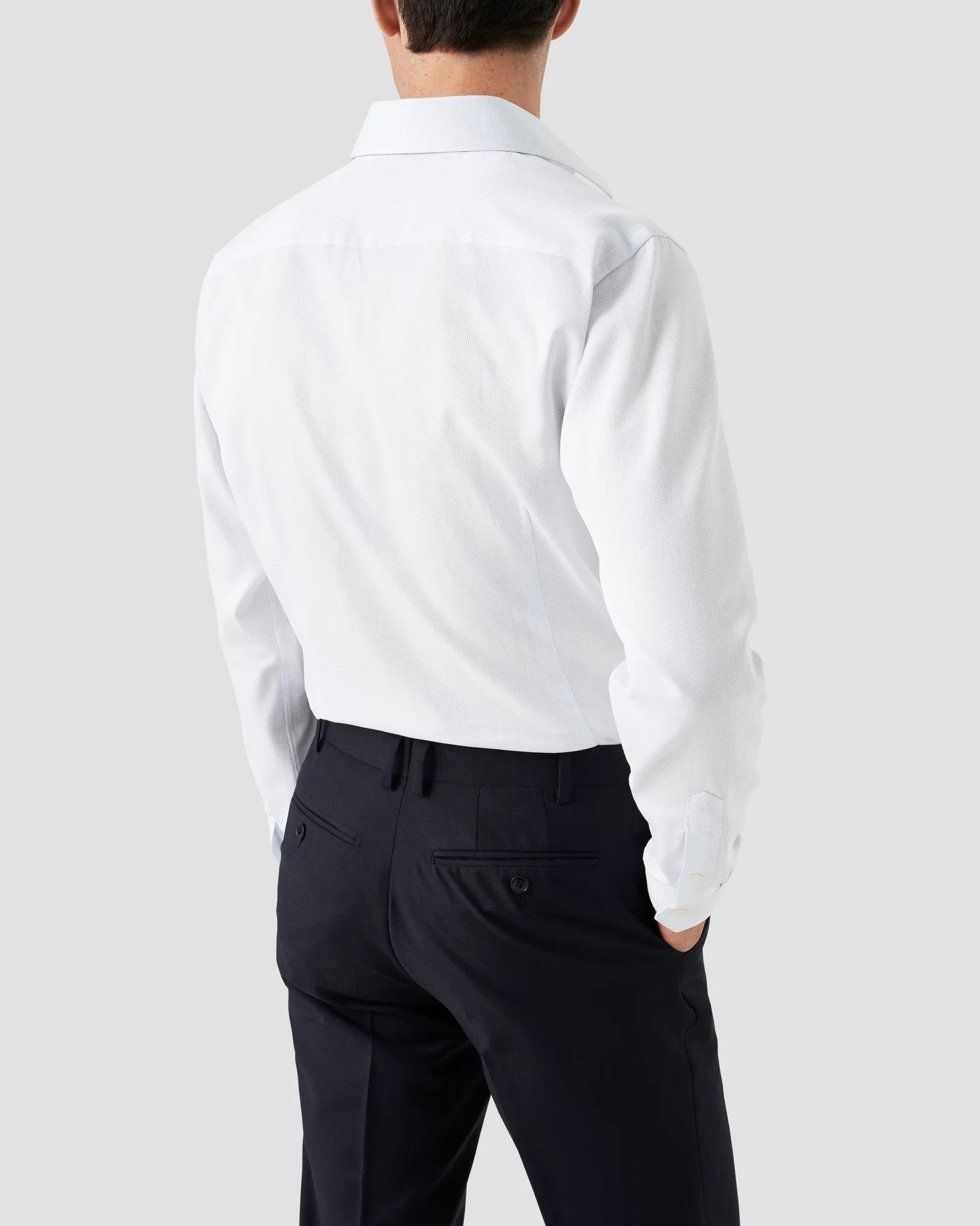 Beyaz Signature Twill Pamuk Gömlek