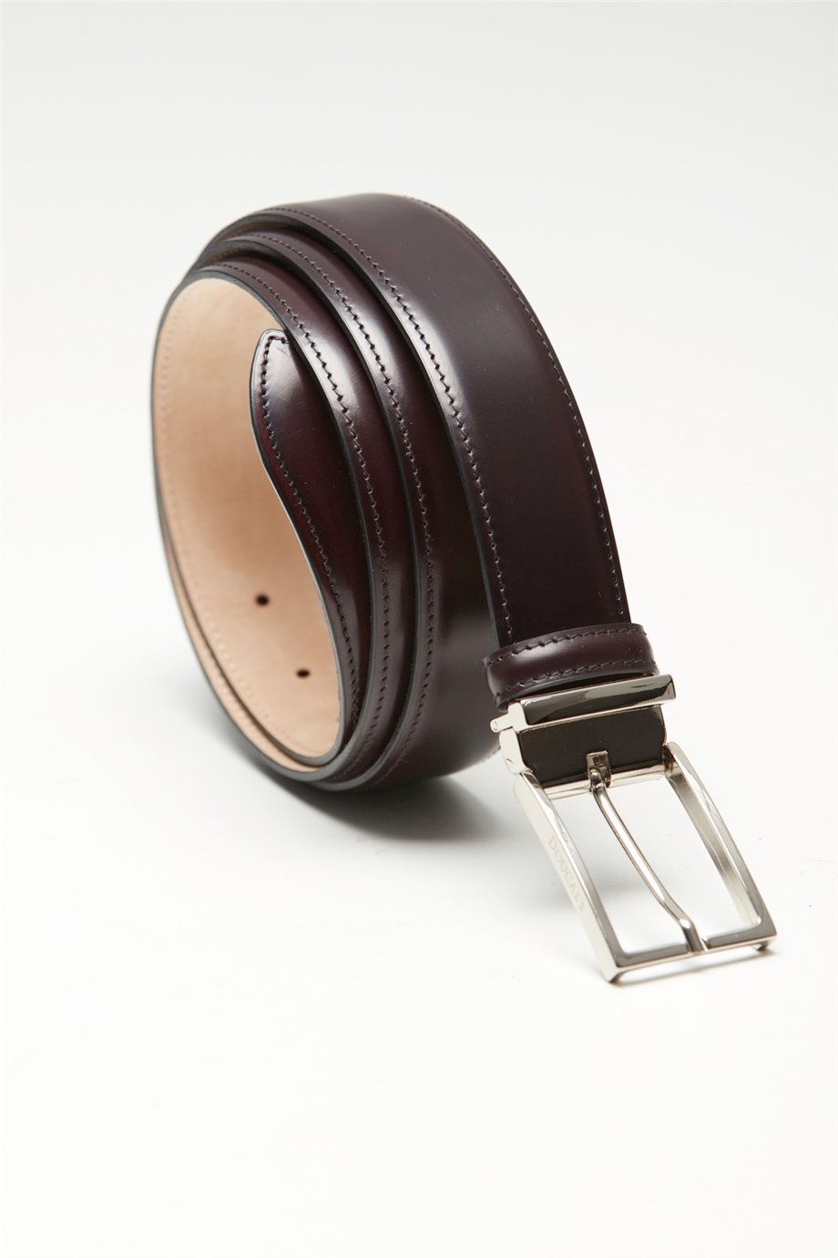 Bordo Erkek Deri Kemer