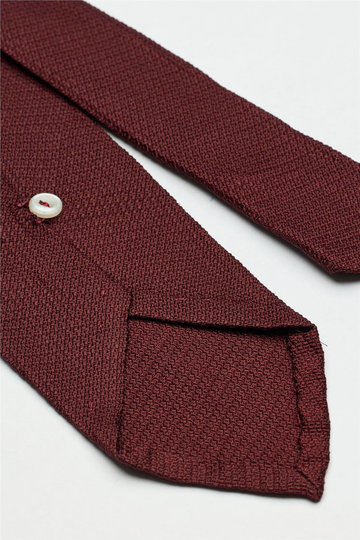 Bordo Garza İpek Kravat