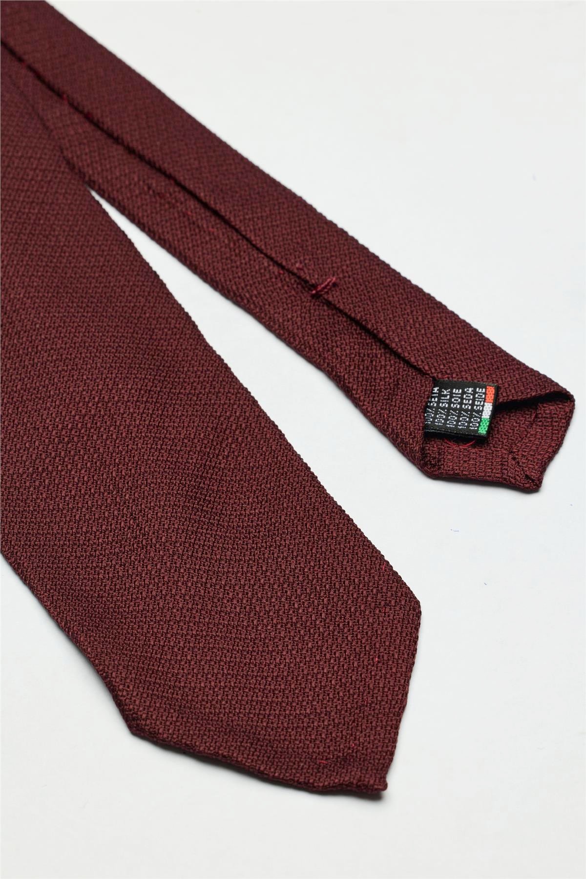 Bordo Garza İpek Kravat