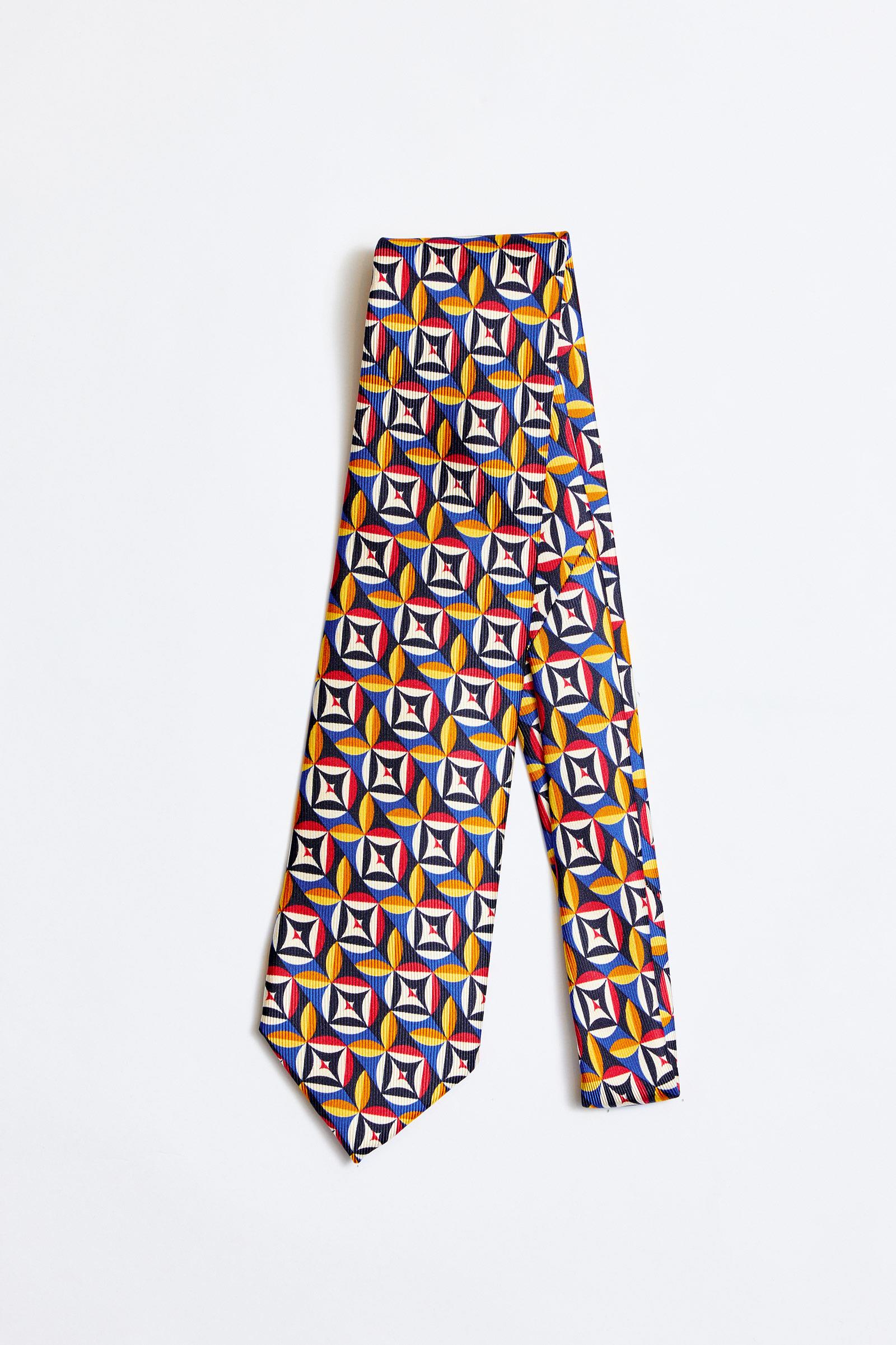 Çok Renkli İpek Kravat