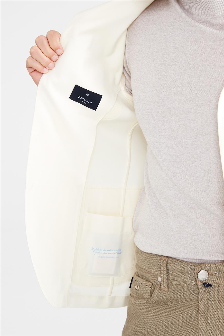 Ekru Sahariana Zero Gravity Yün Ceket