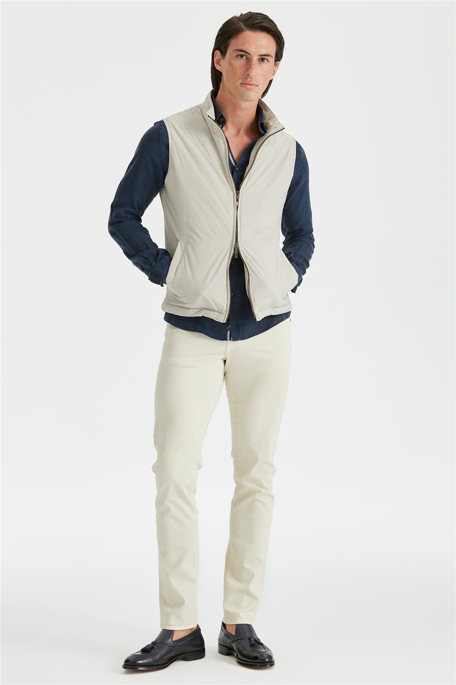 Ekru Su Geçirmez Yelek