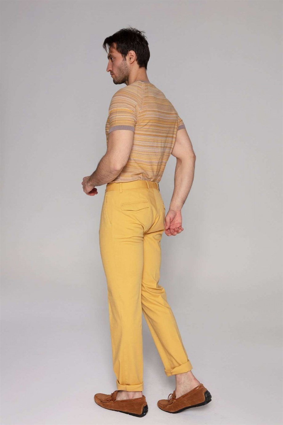 Enrico Marinelli Sarı Pantolon