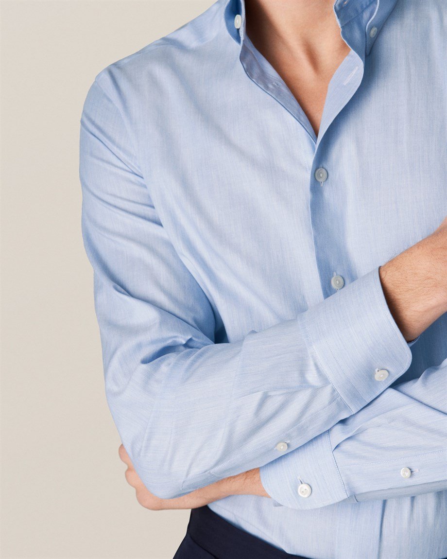 Eton Açık Mavi Oxford Gömlek