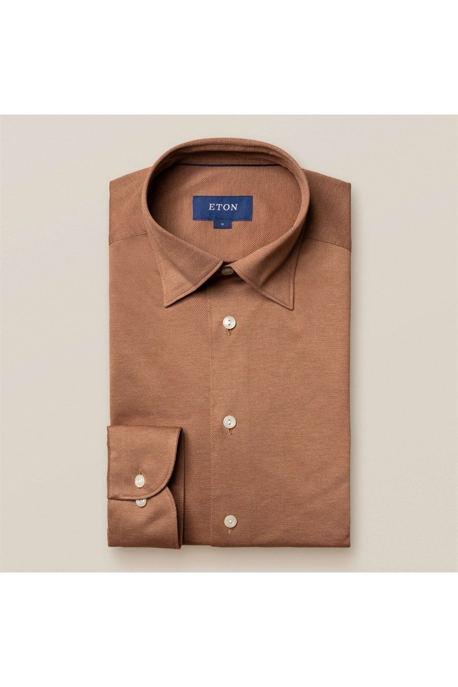 Eton Kahverengi Polo Gömlek