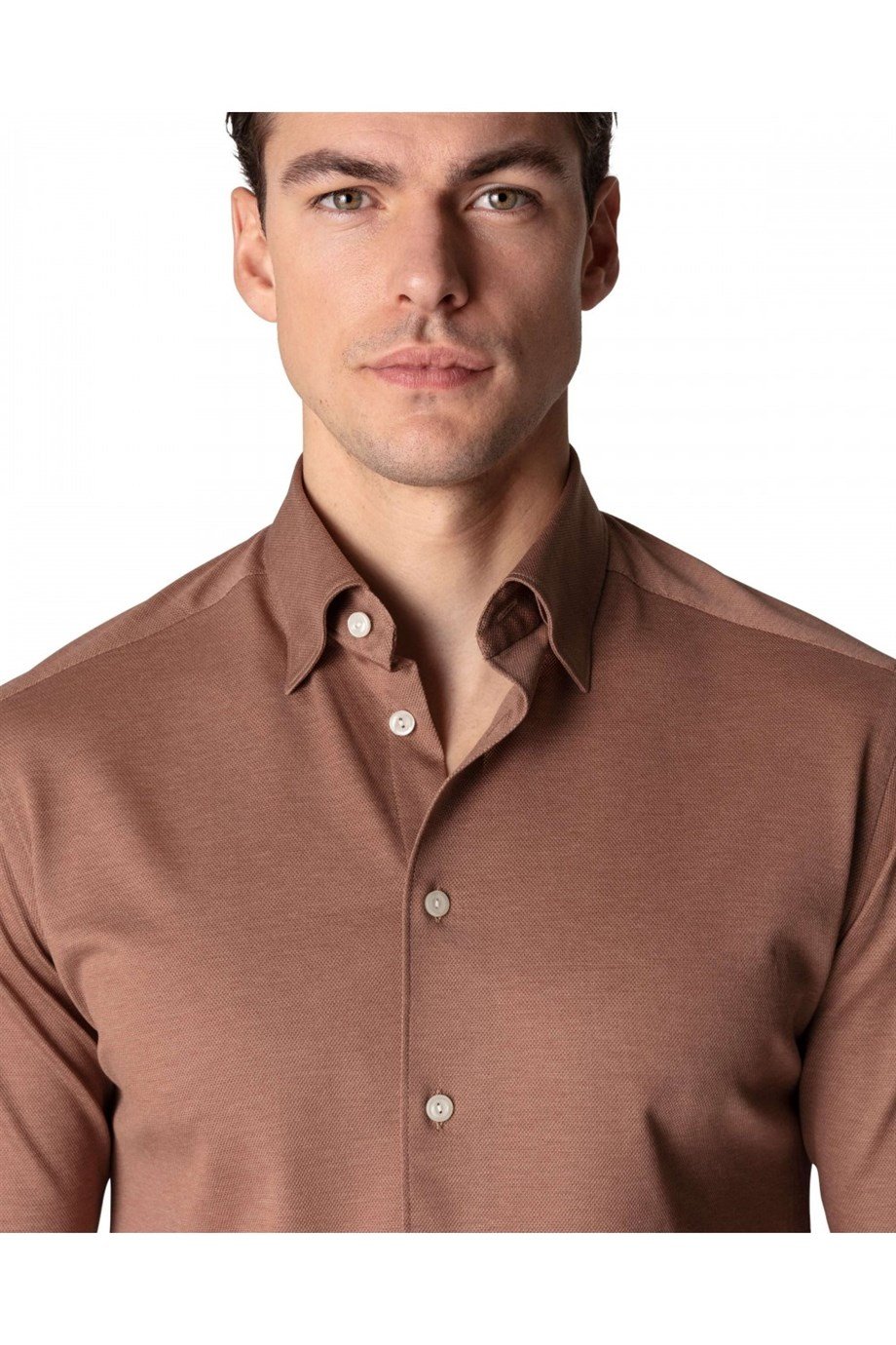 Eton Kahverengi Polo Gömlek