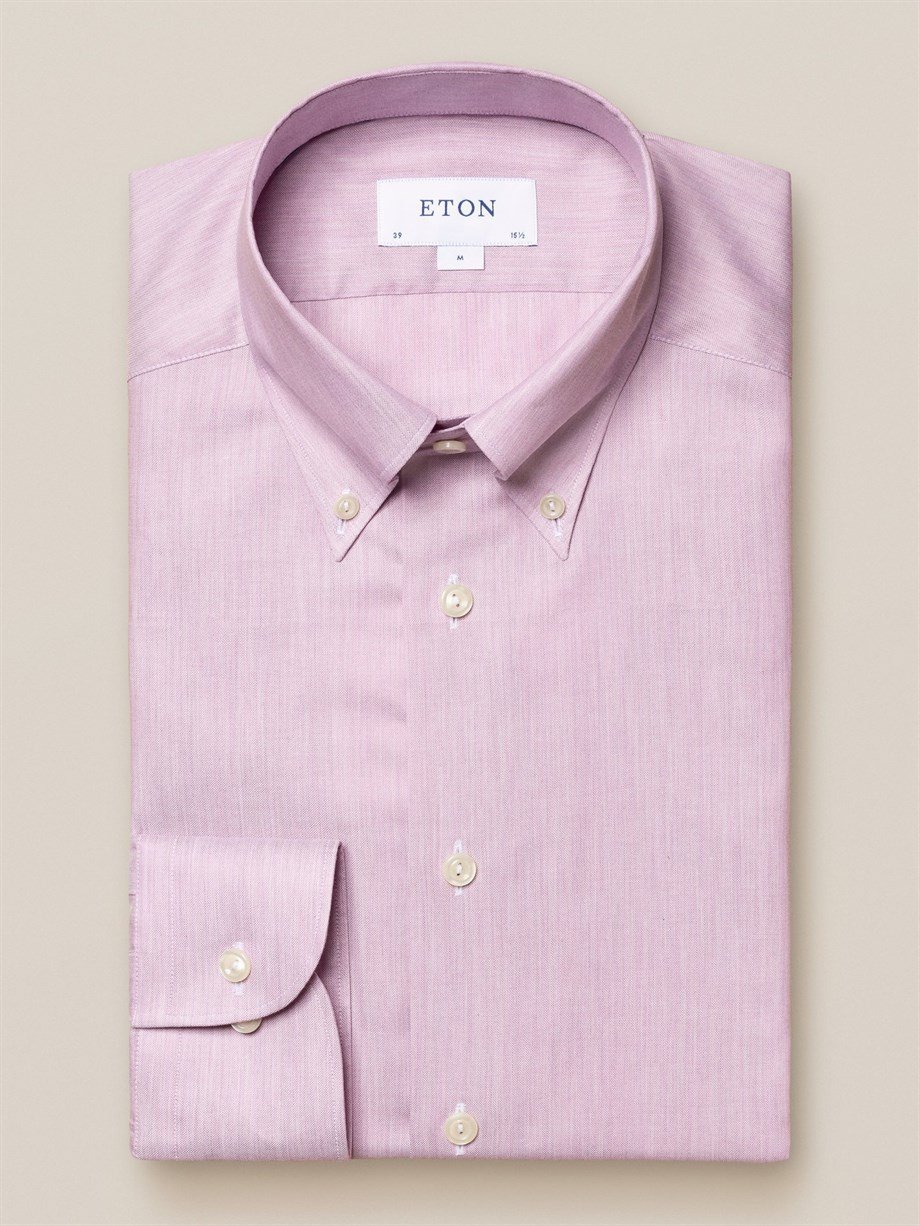 Eton Pembe Oxford Gömlek