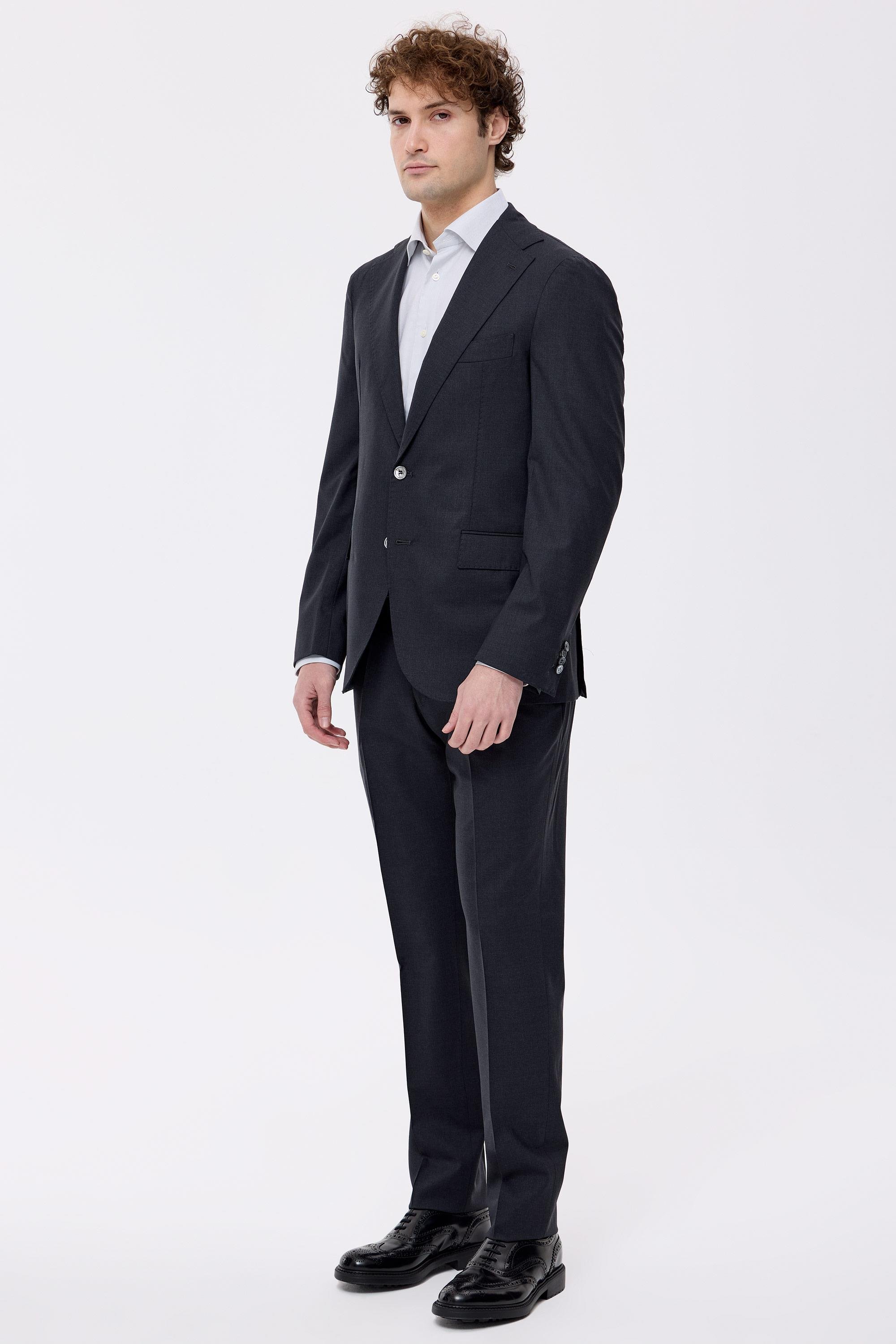 Füme Yün Kaşmir Takım Elbise