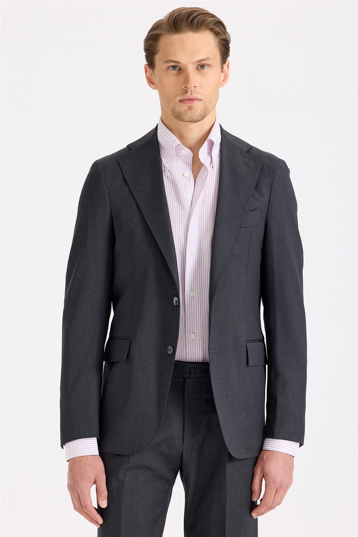 Füme Yün Takım Elbise