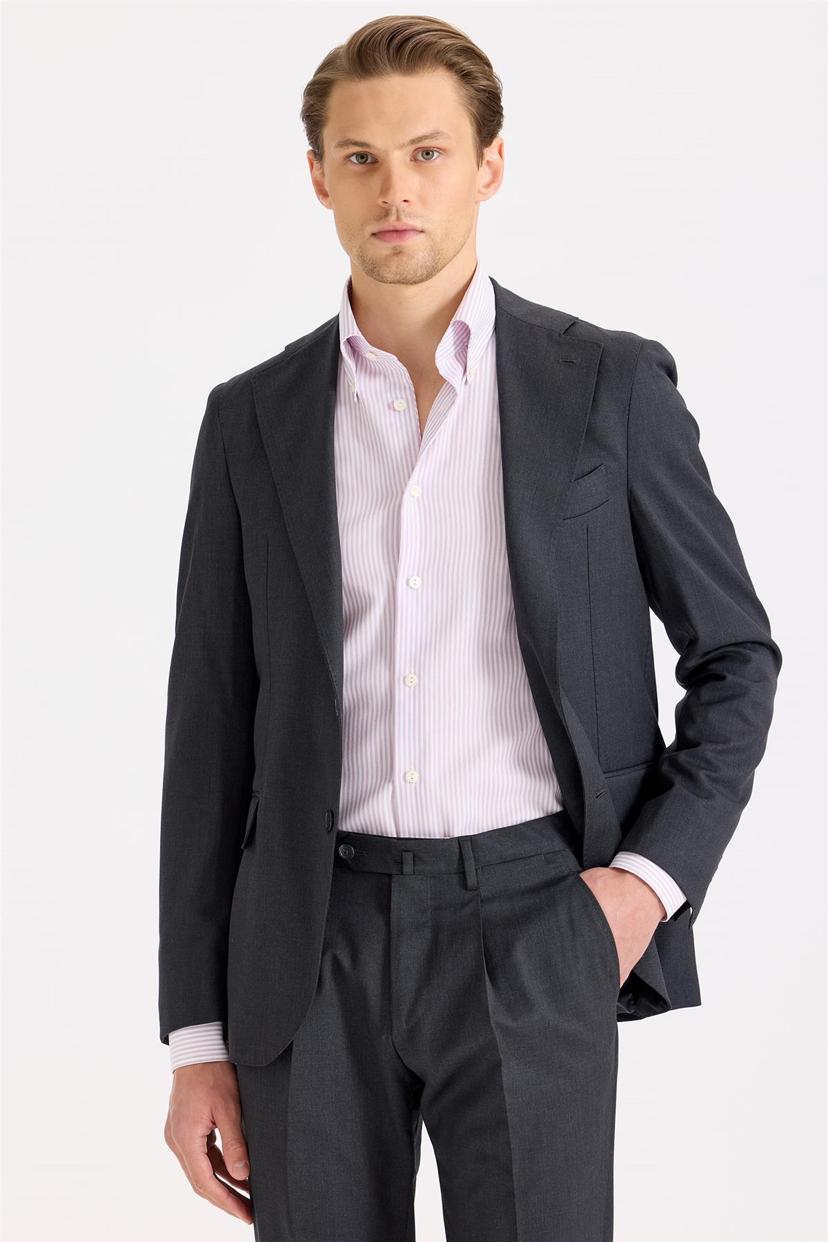 Füme Yün Takım Elbise