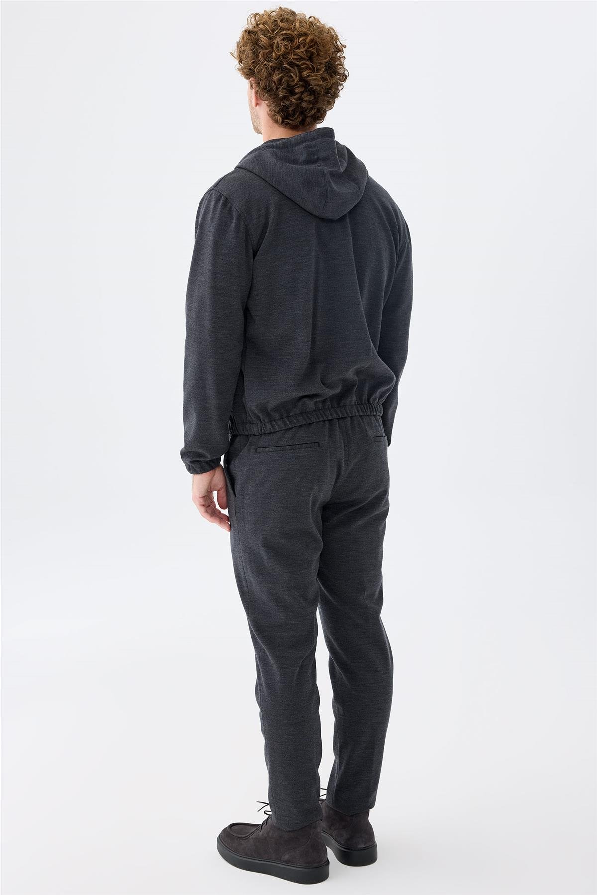 Füme Yün Teknik Takım Elbise 