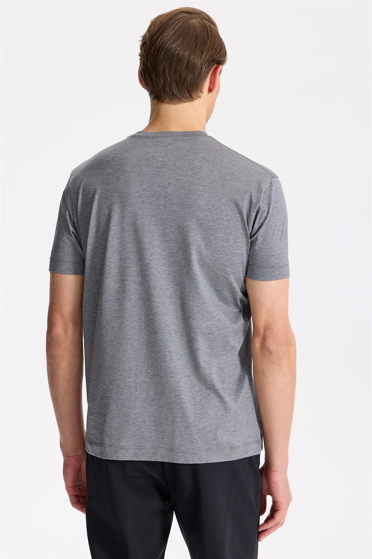 Gri Pamuk T-shirt