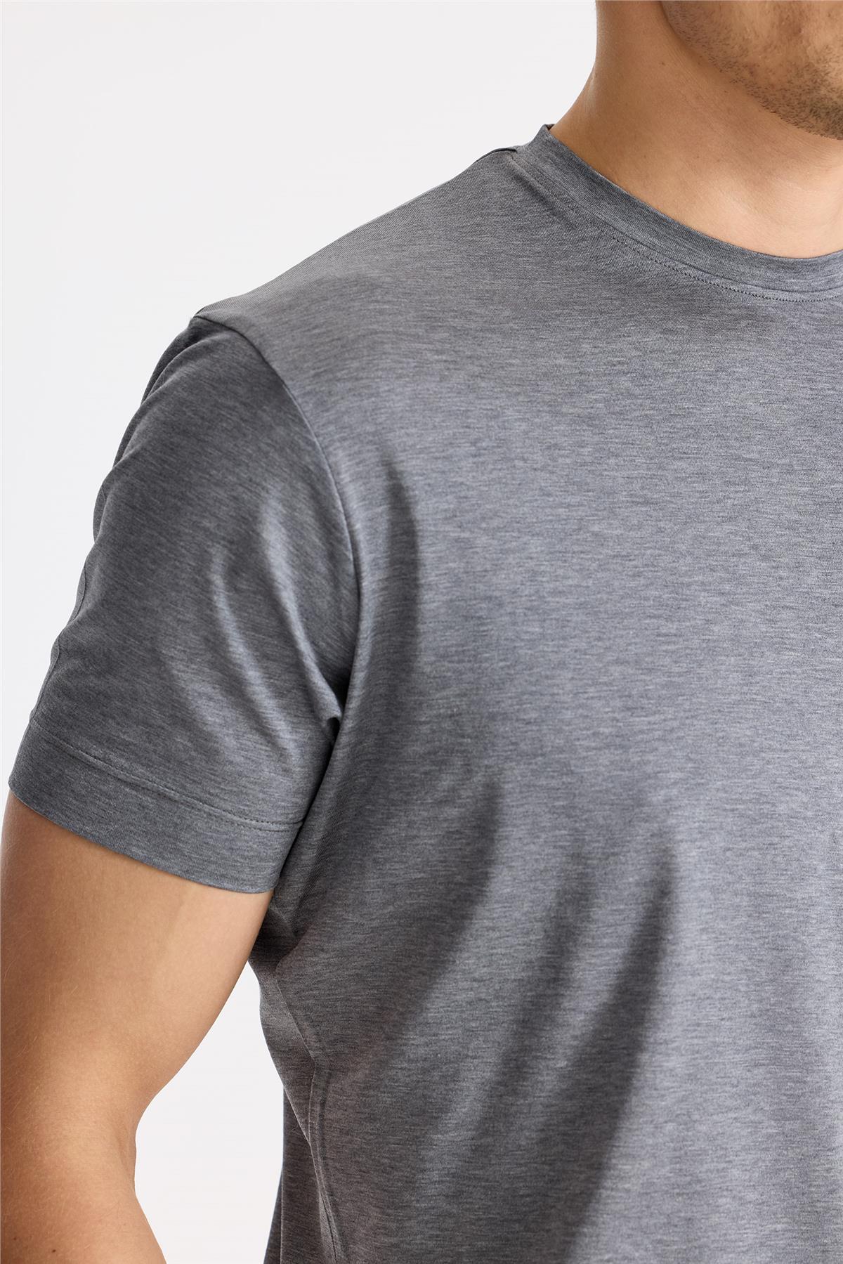 Gri Pamuk T-shirt
