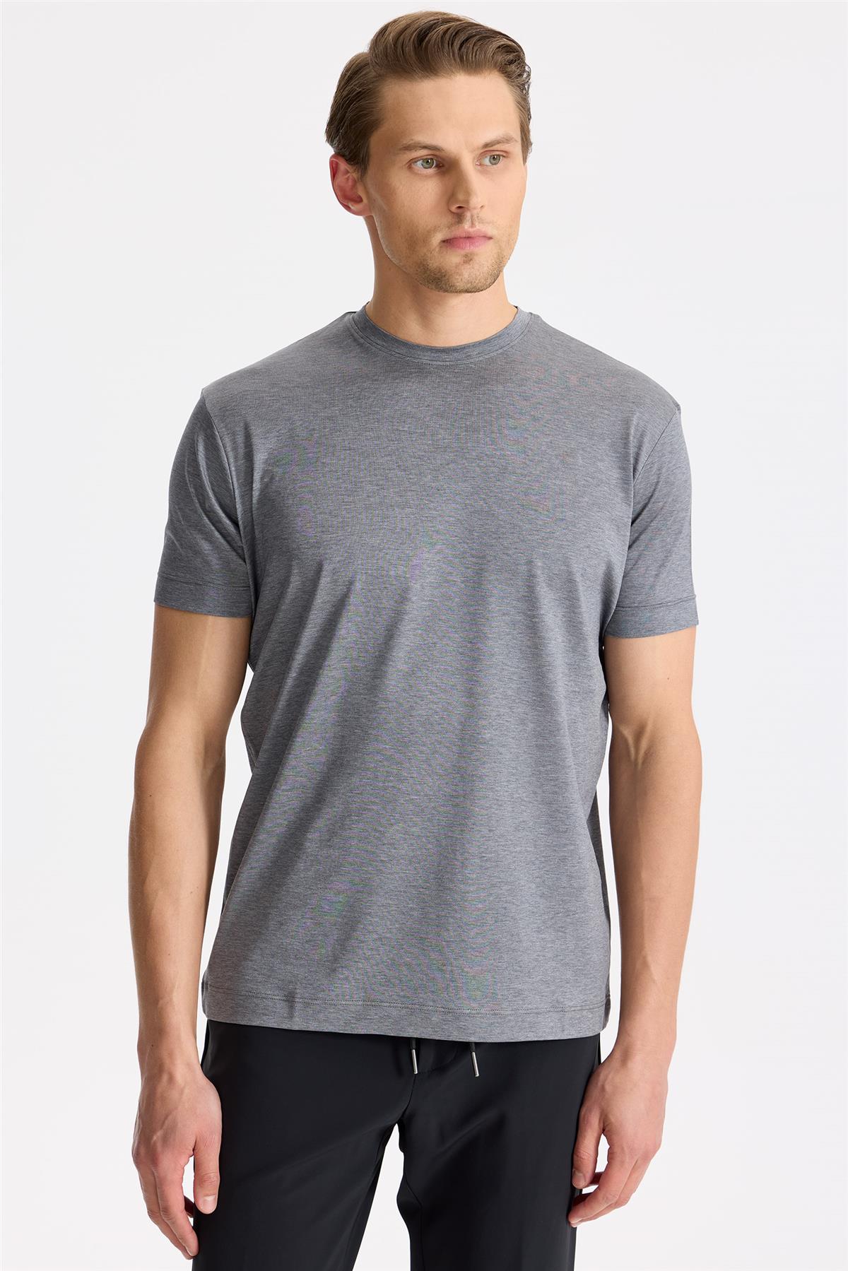 Gri Pamuk T-shirt