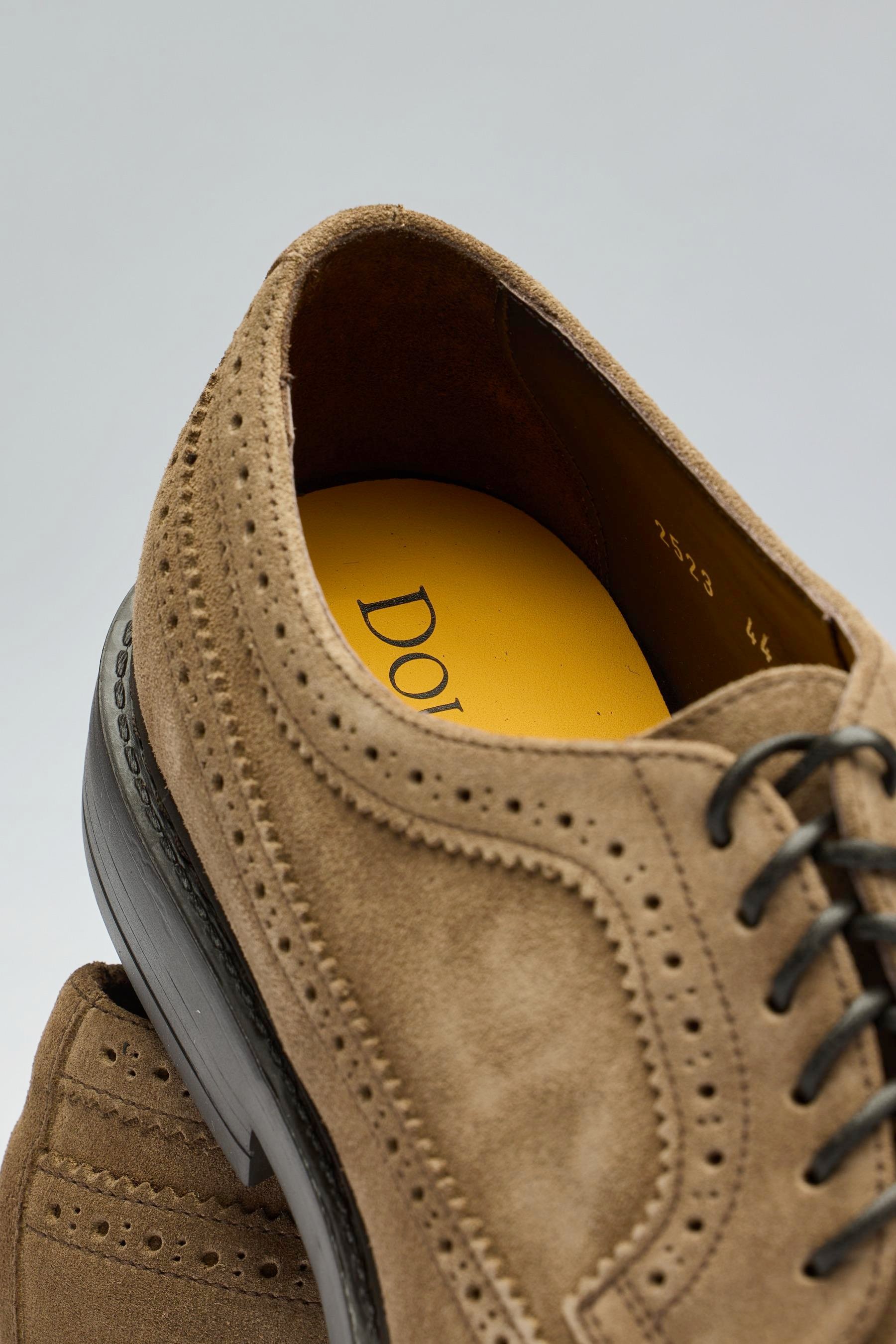 Kahverengi Bağcıklı Derby Süet Ayakkabı