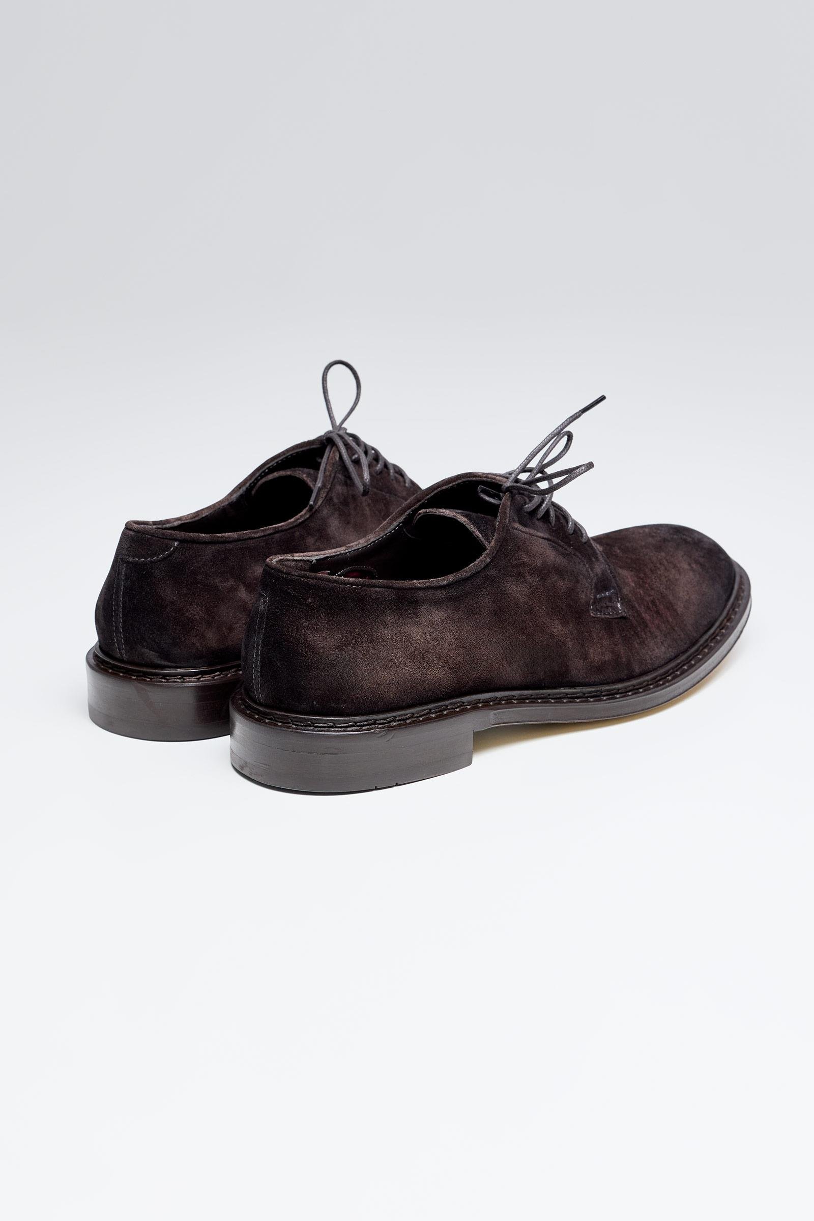 Kahverengi Bağcıklı Süed Ayakkabı