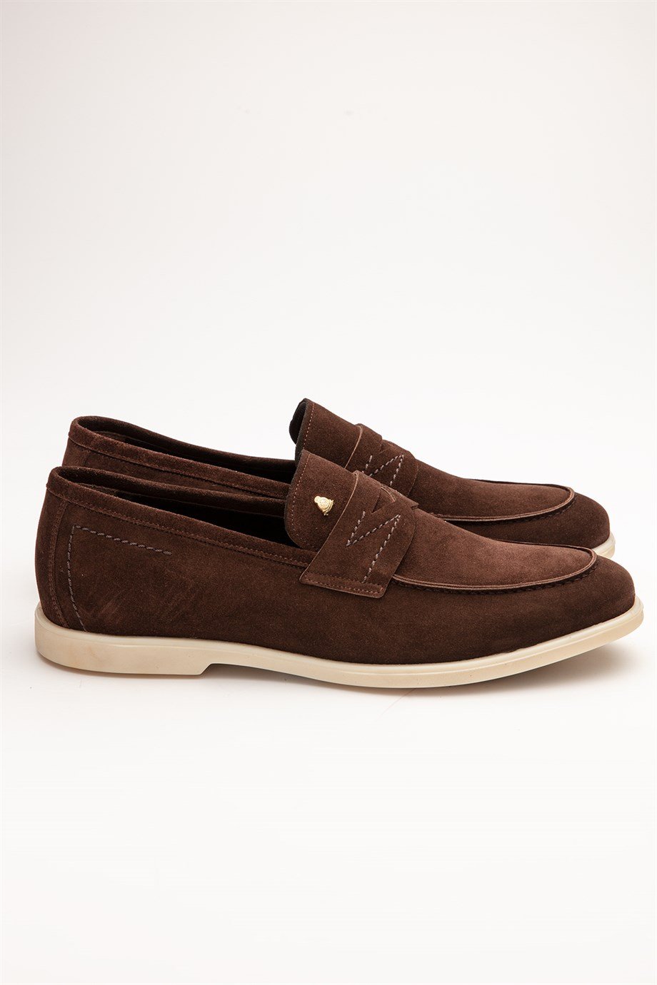 Kahverengi Erkek Süed Loafer