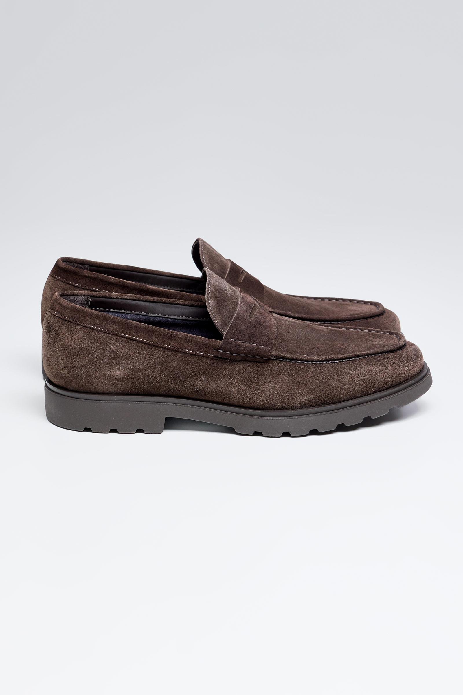 Kahverengi Süed Loafer 