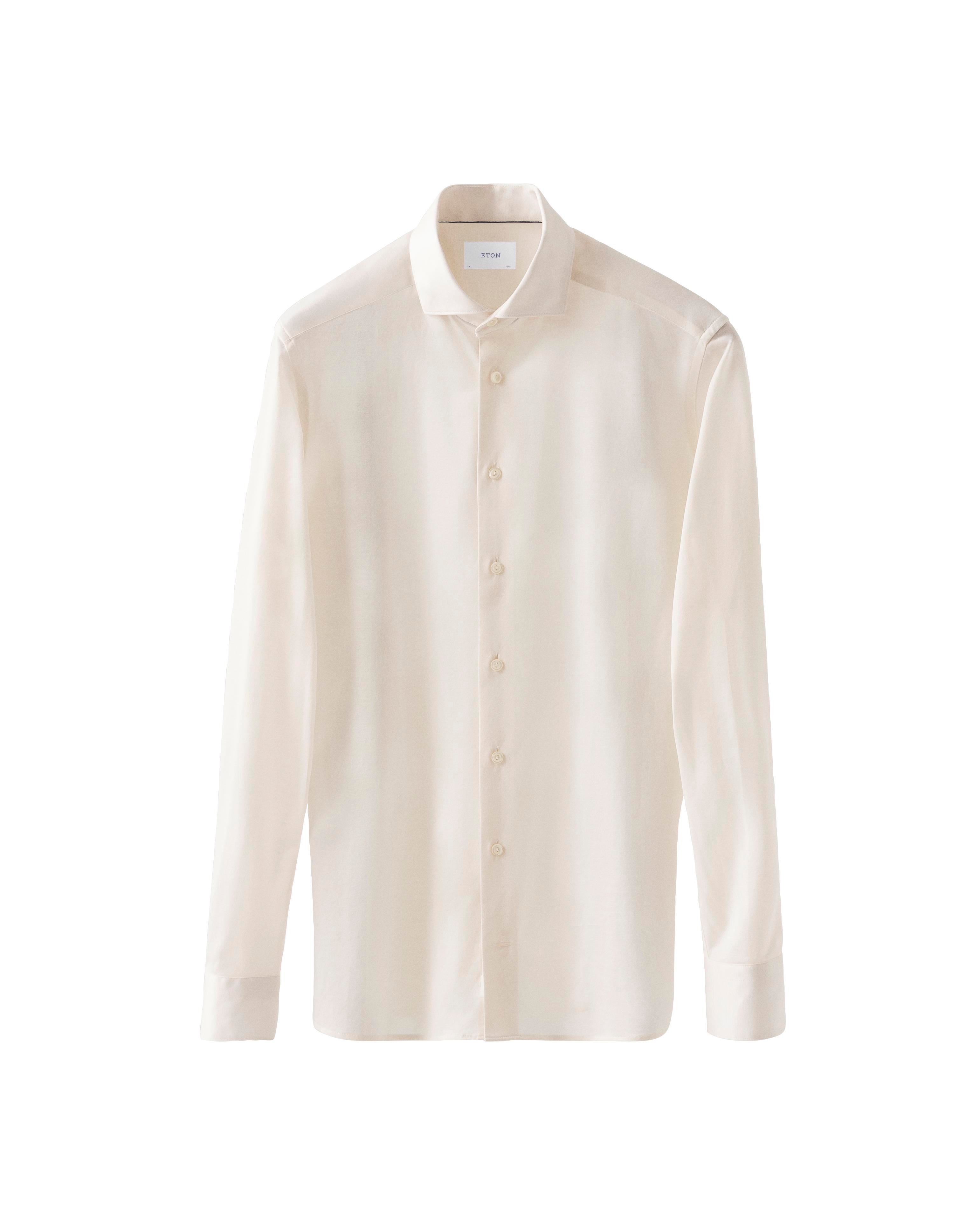 Kırık Beyaz Contemporary Filo Di Scozia Gömlek