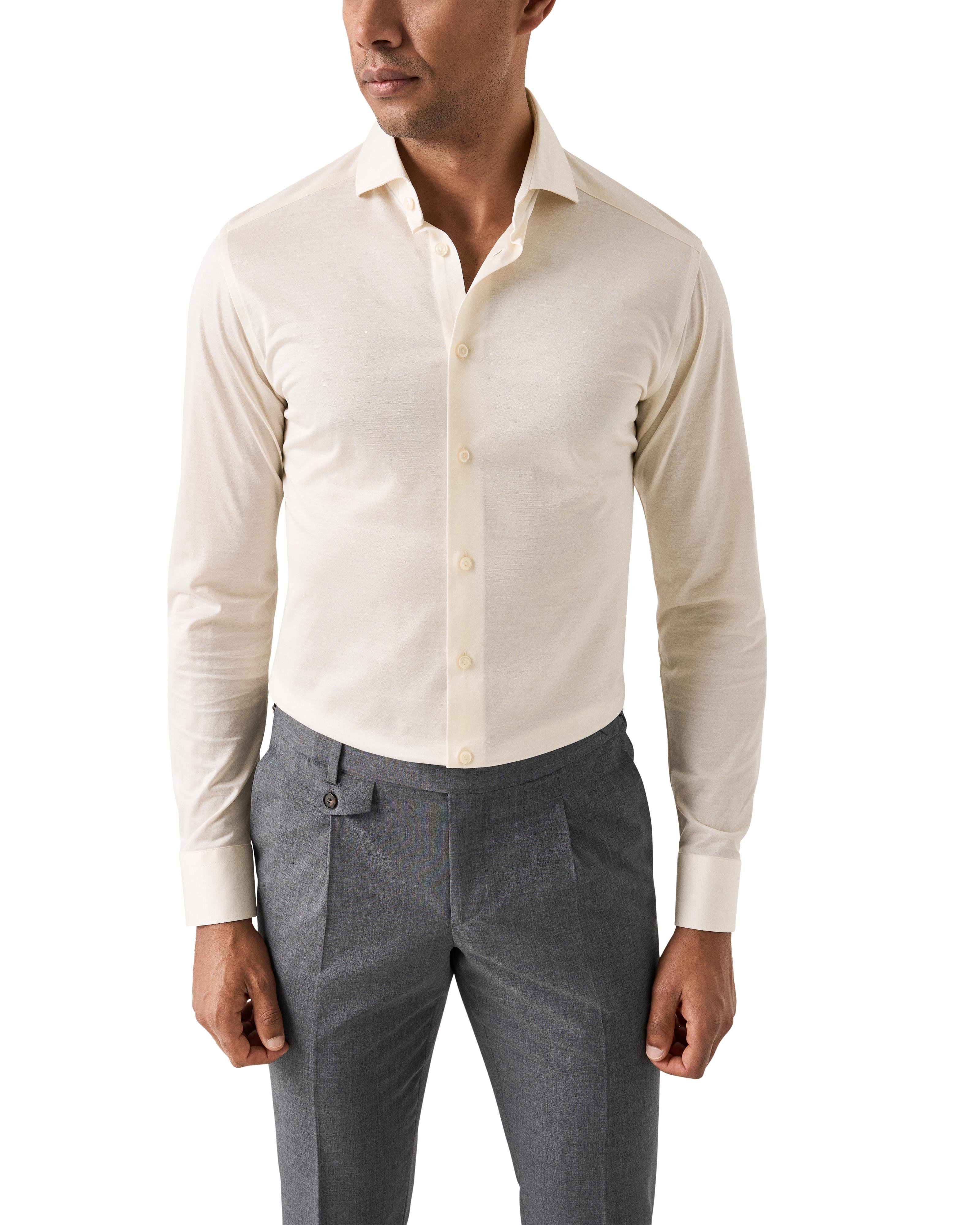 Kırık Beyaz Filo Di Scozia Gömlek 