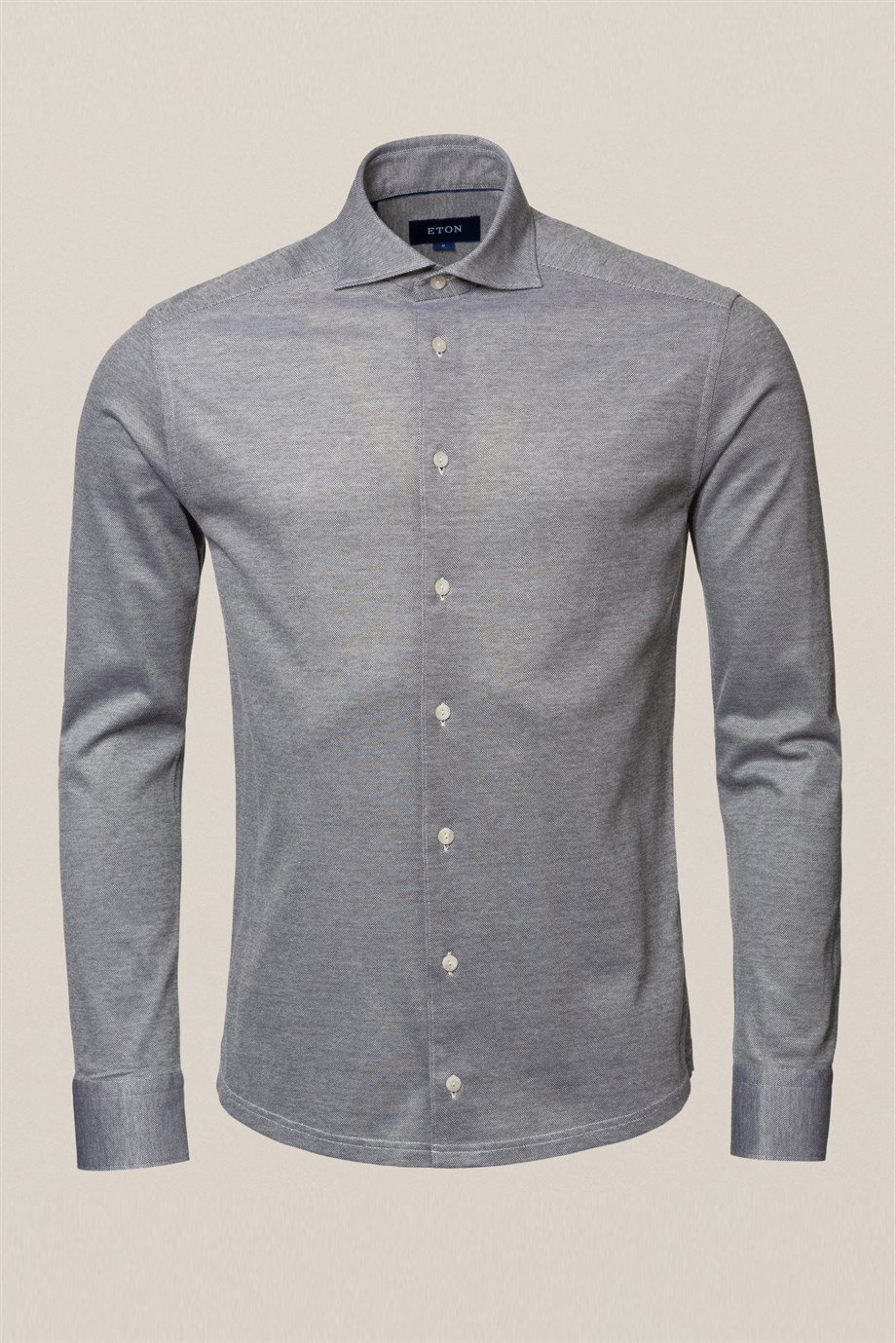 Koyu Gri Pique Gömlek