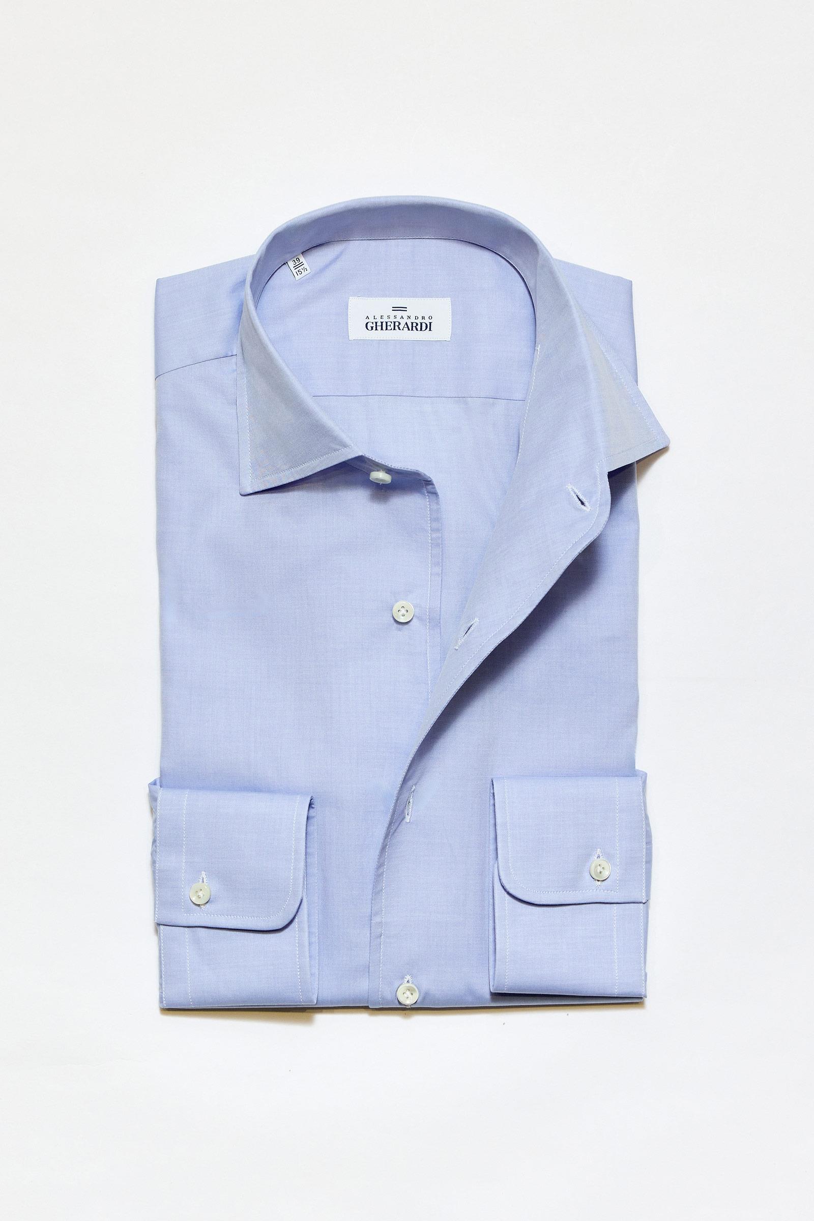 Koyu Mavi One-Piece Pamuk Gömlek