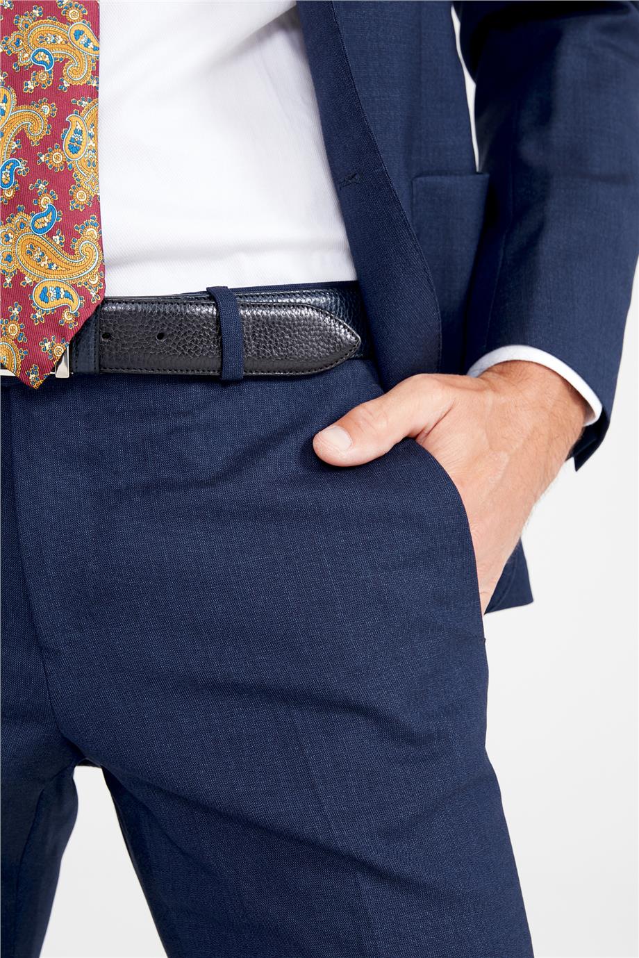 Koyu Mavi Yün Takım Elibse