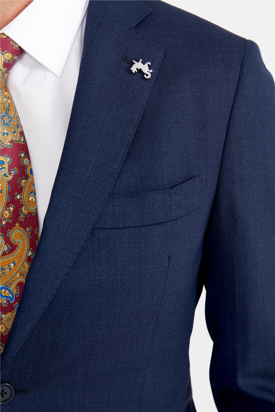 Koyu Mavi Yün Takım Elibse