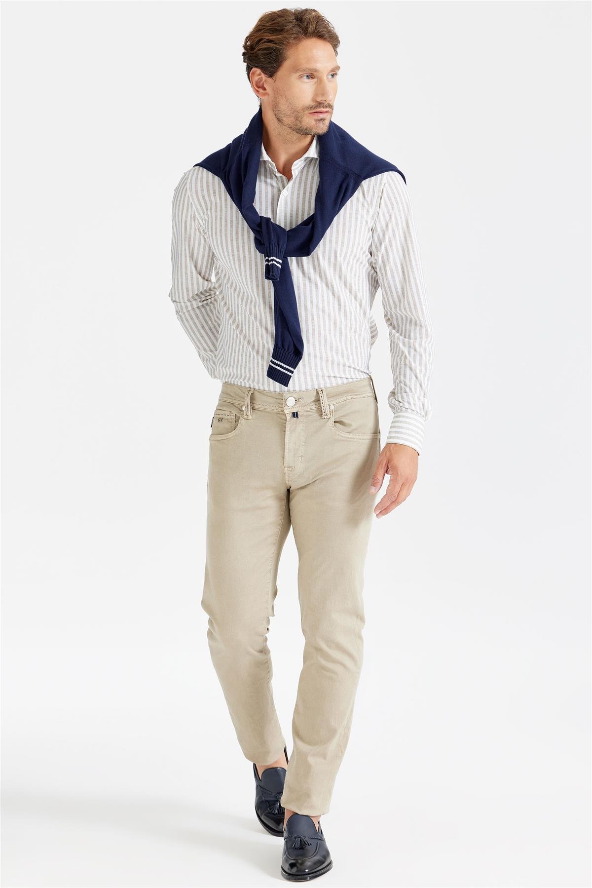 Kum Beji 5 Cep Chino Pantolon 