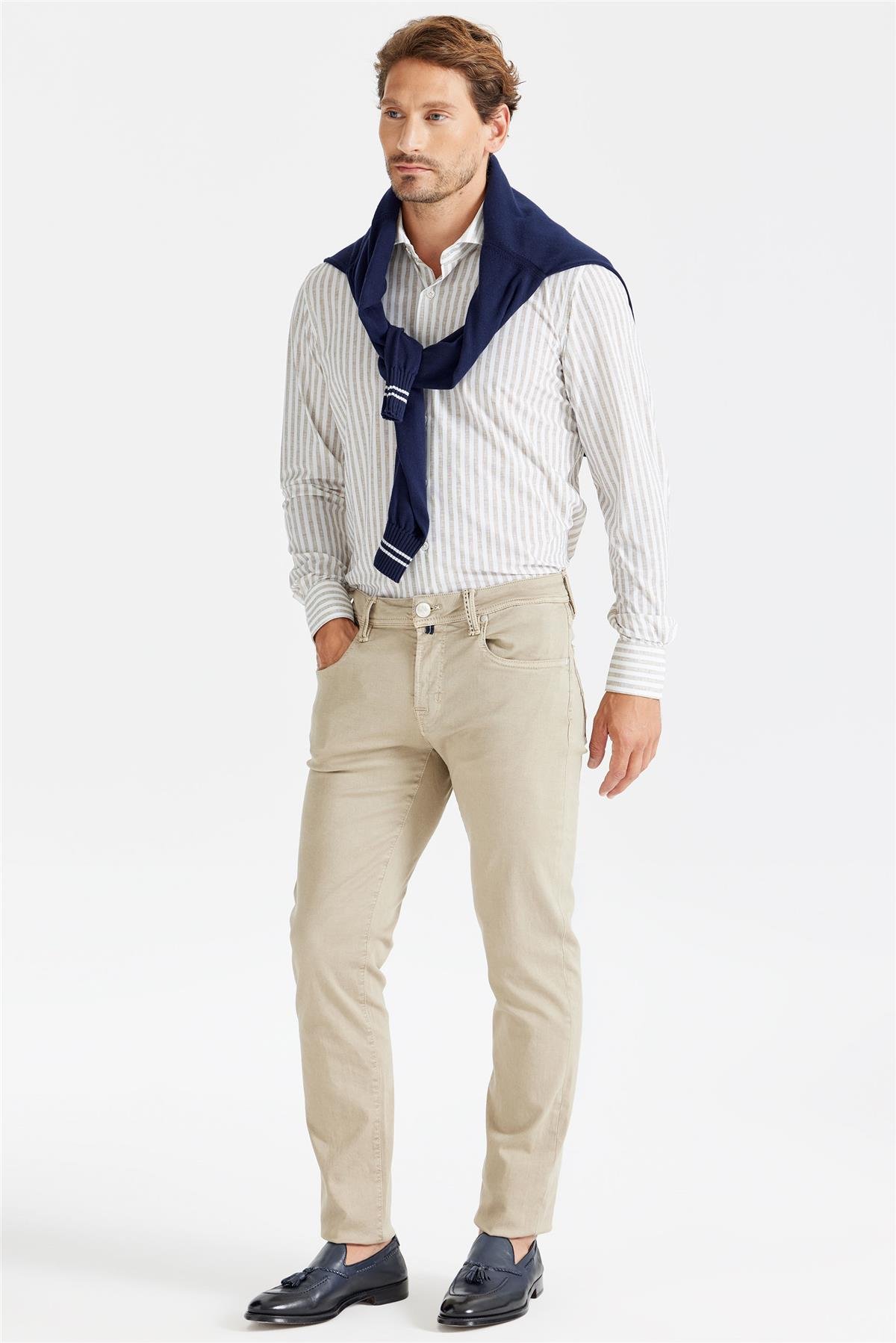 Kum Beji 5 Cep Chino Pantolon 