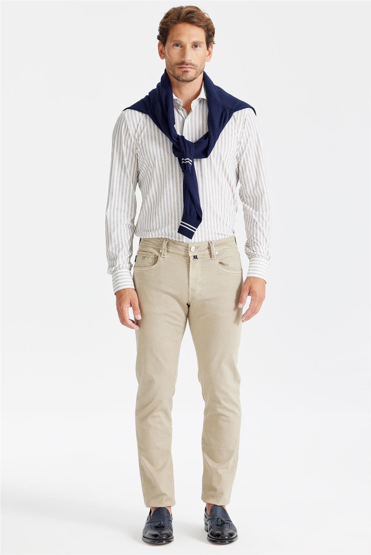 Kum Beji 5 Cep Chino Pantolon 