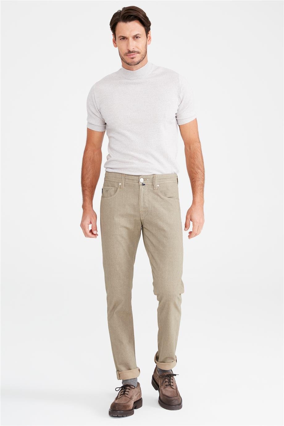 Kum Beji Pamuk Pantolon