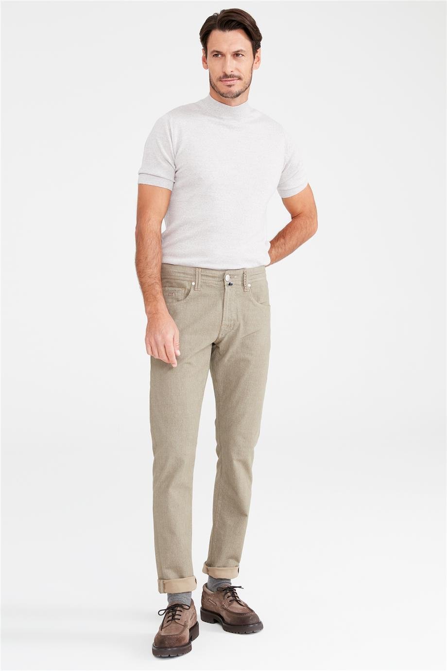 Kum Beji Pamuk Pantolon