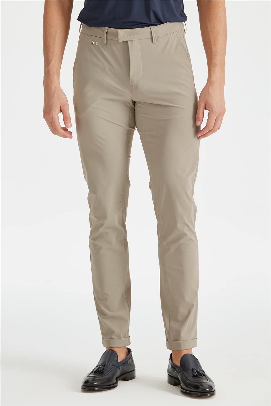 Kum Beji Teknik Kumaş Pantolon