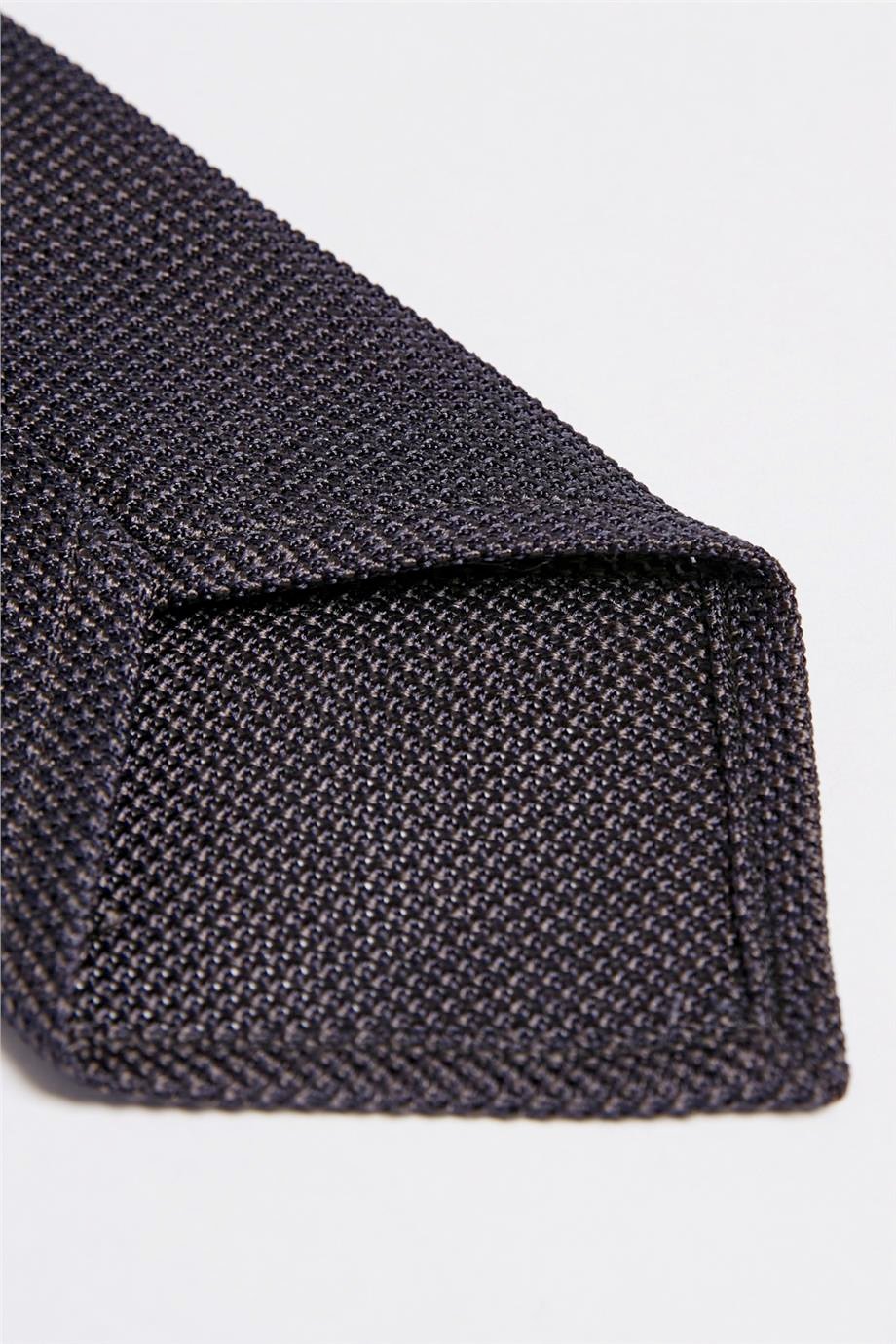 Lacivert Astarsız İpek Kravat