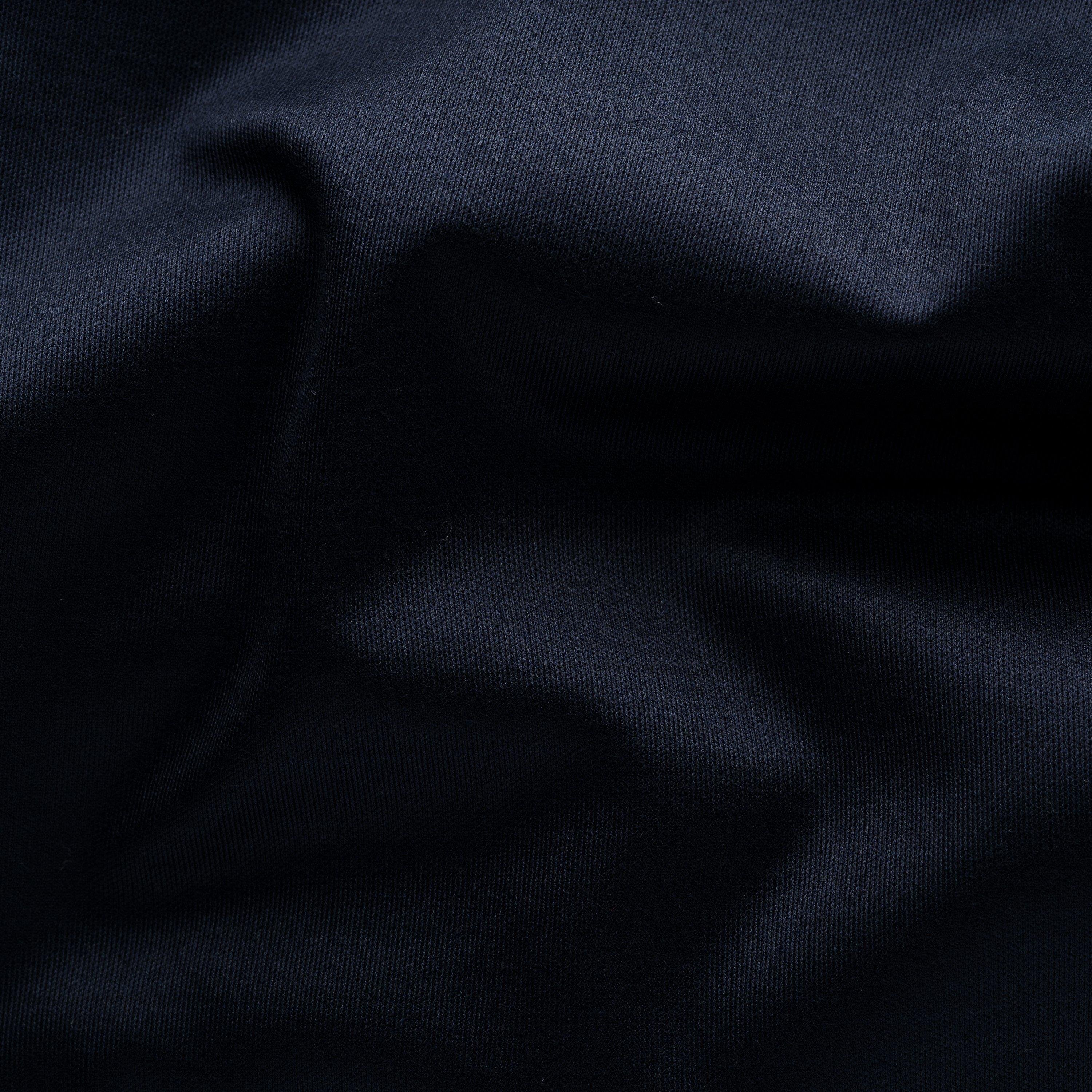 Lacivert Filo di Scozia Jersey Gömlek